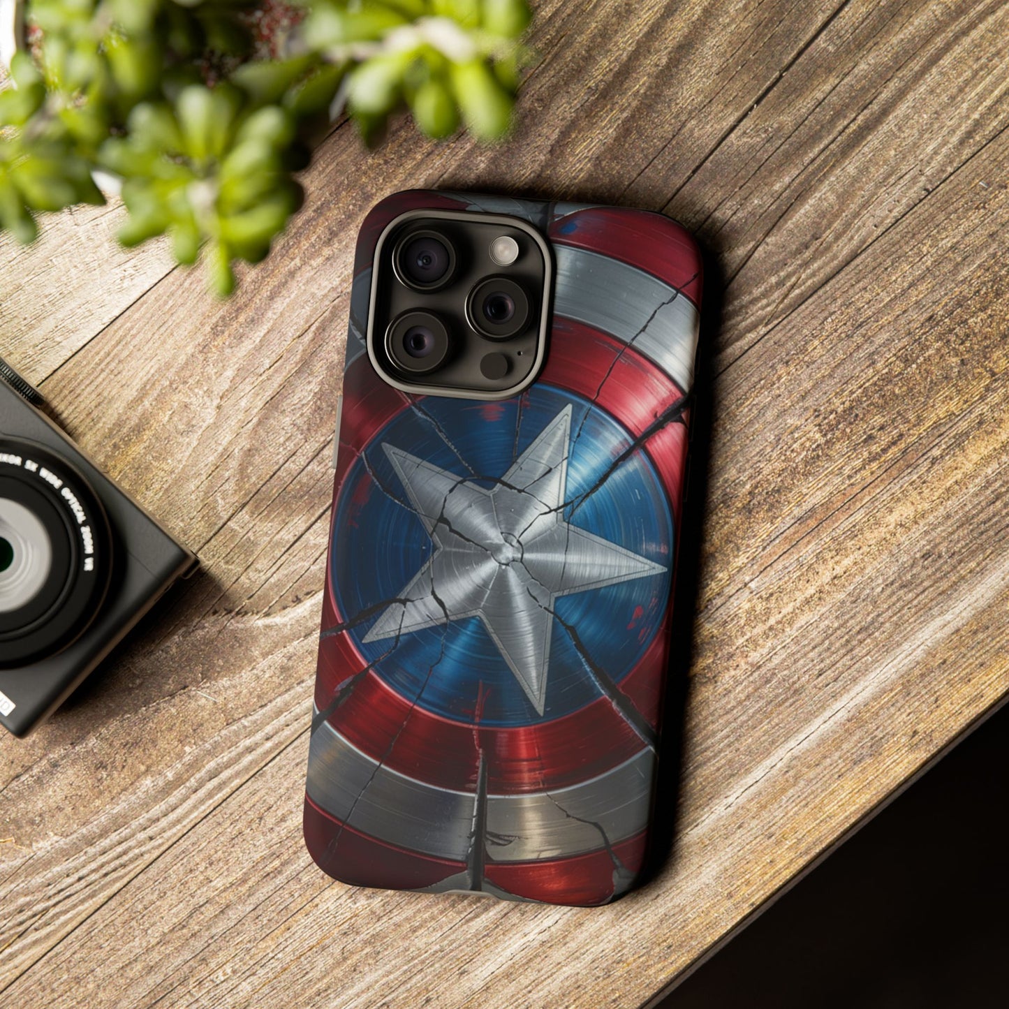 Captain America Shield Phone Case – Tough & Durable