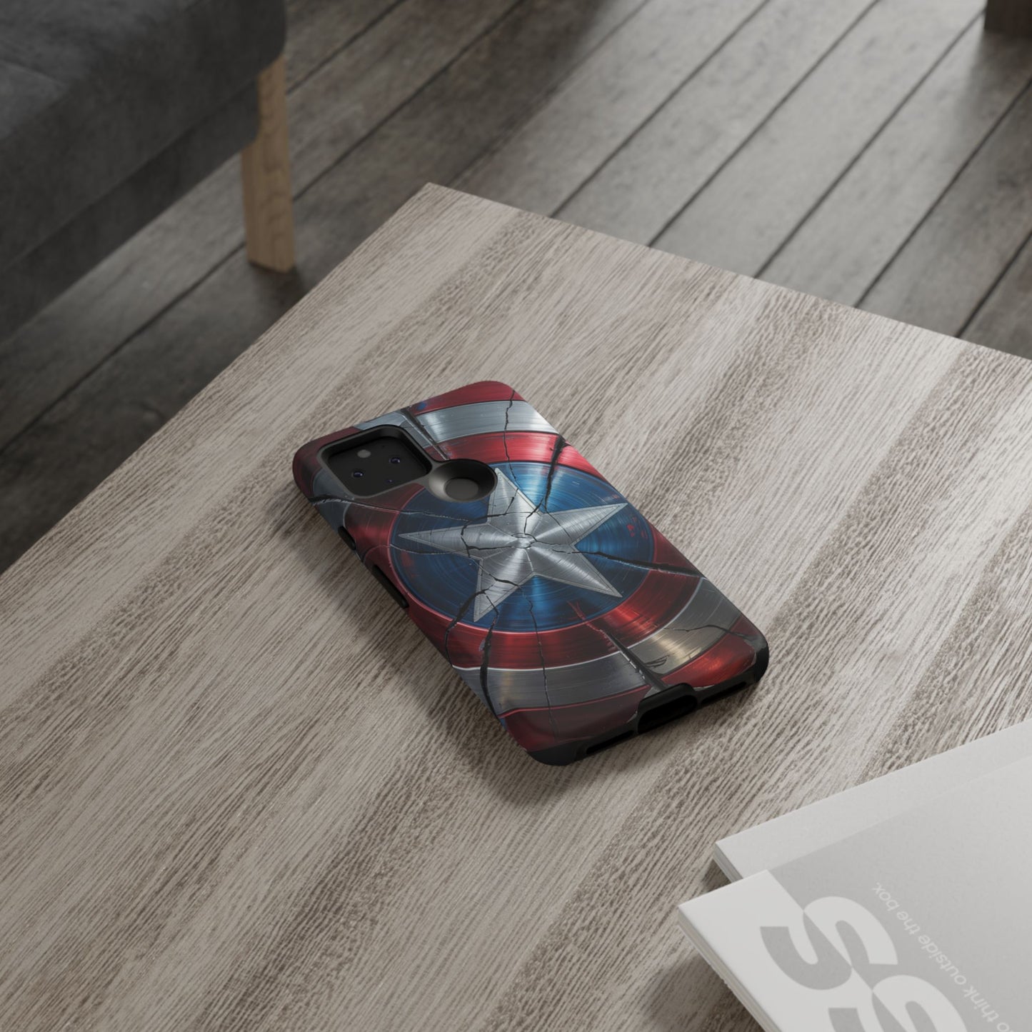 Captain America Shield Phone Case – Tough & Durable