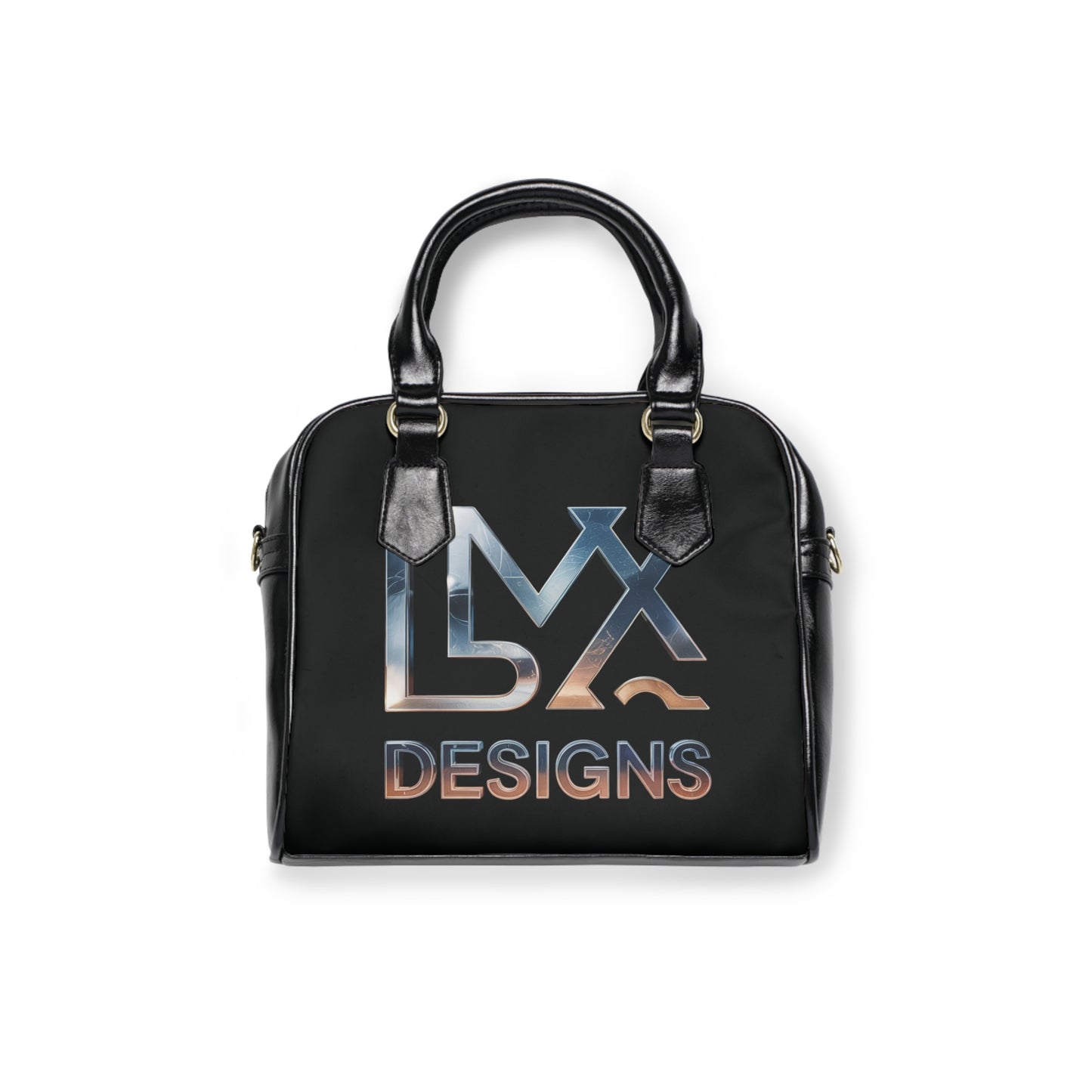 LMX Women’s Shoulder Handbag – Modern Elegance with Artistic Flair