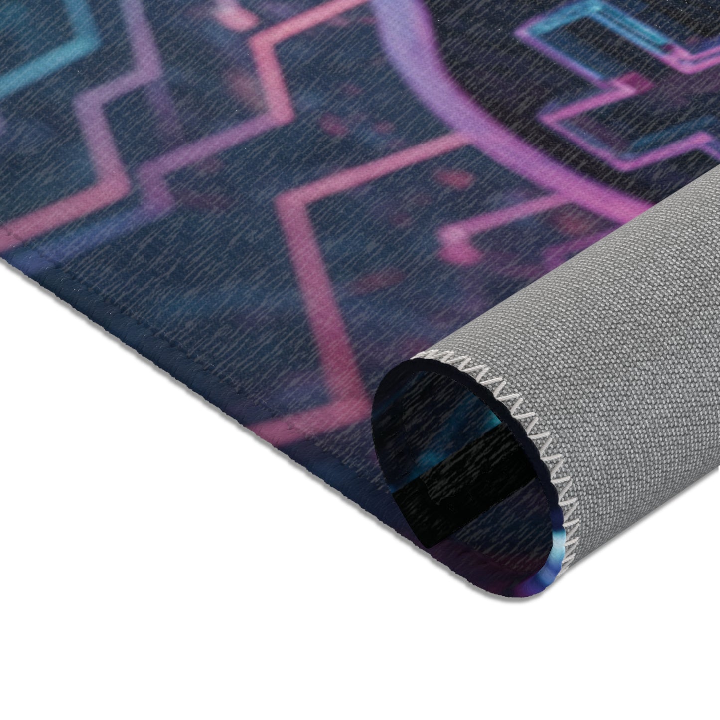 Futuristic Gamer Controller Area Rug – LMX Edition