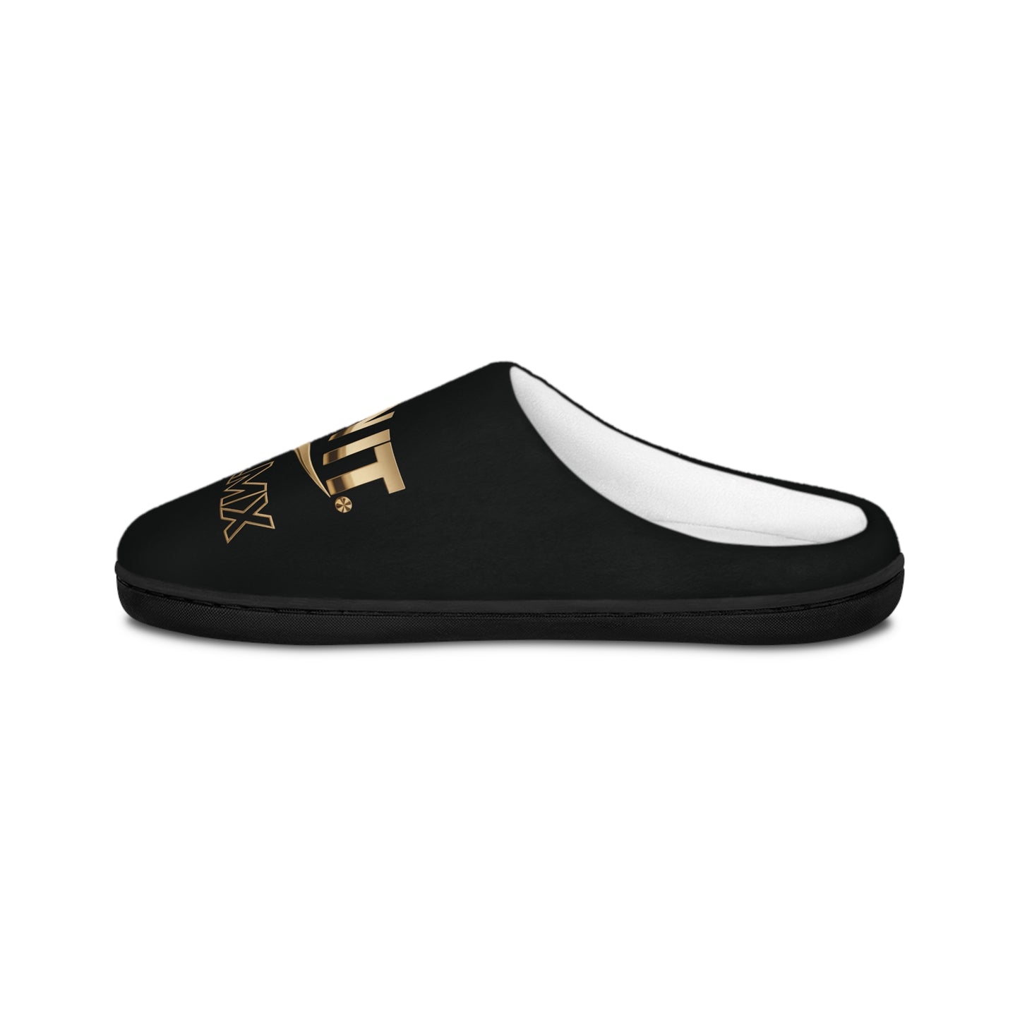 Men’s Indoor Slippers – Cozy Luxe Slippers with ‘Own It’ Design