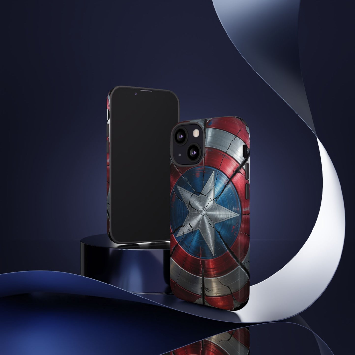 Captain America Shield Phone Case – Tough & Durable
