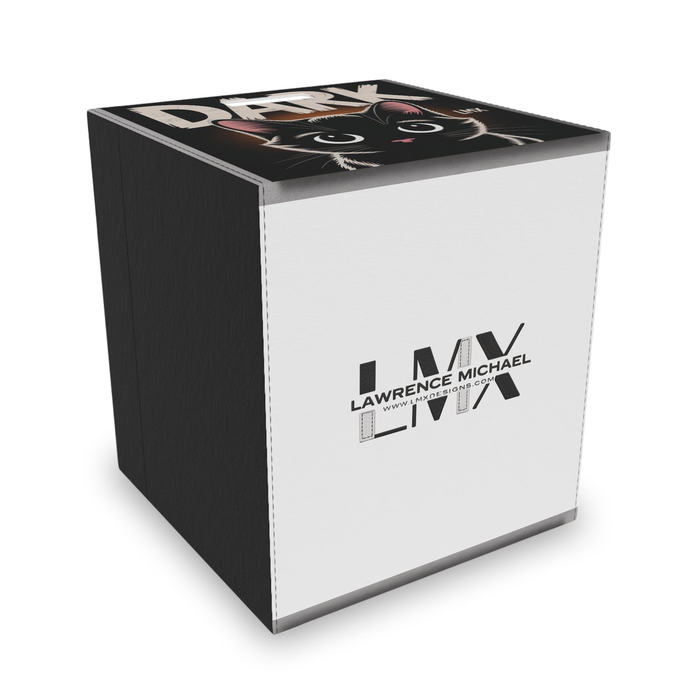 Introducing LMX Designs- Dark Cat Felt Storage Box - Cute Organizer for Pet Lovers