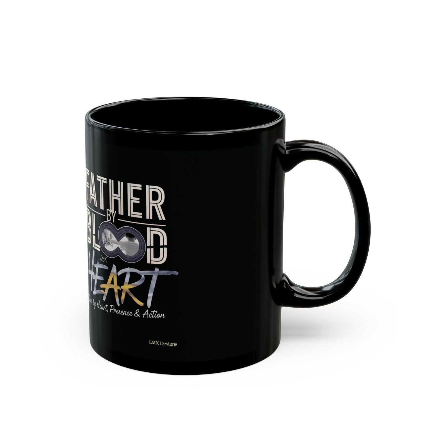 Presents: Blood Bond – A Father’s Legacy Black Mug