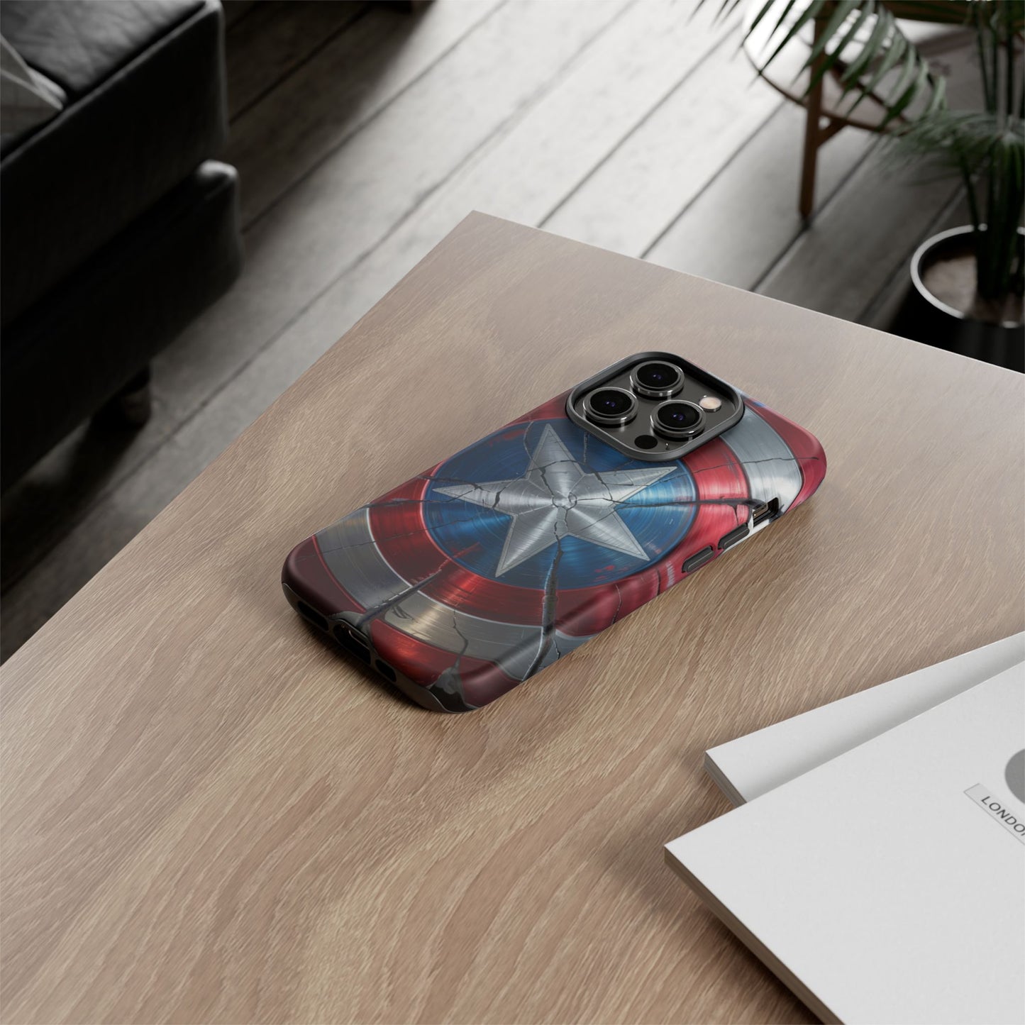 Captain America Shield Phone Case – Tough & Durable