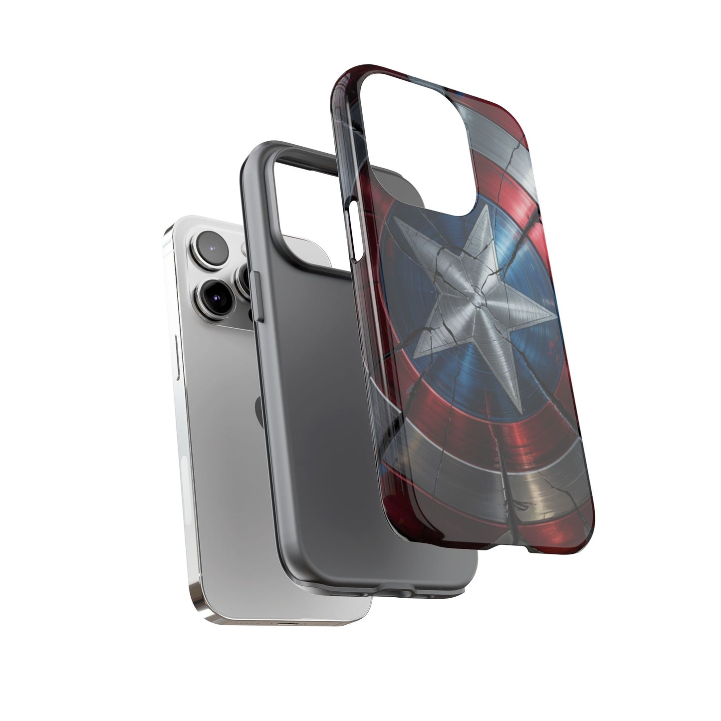 Captain America Shield Phone Case – Tough & Durable