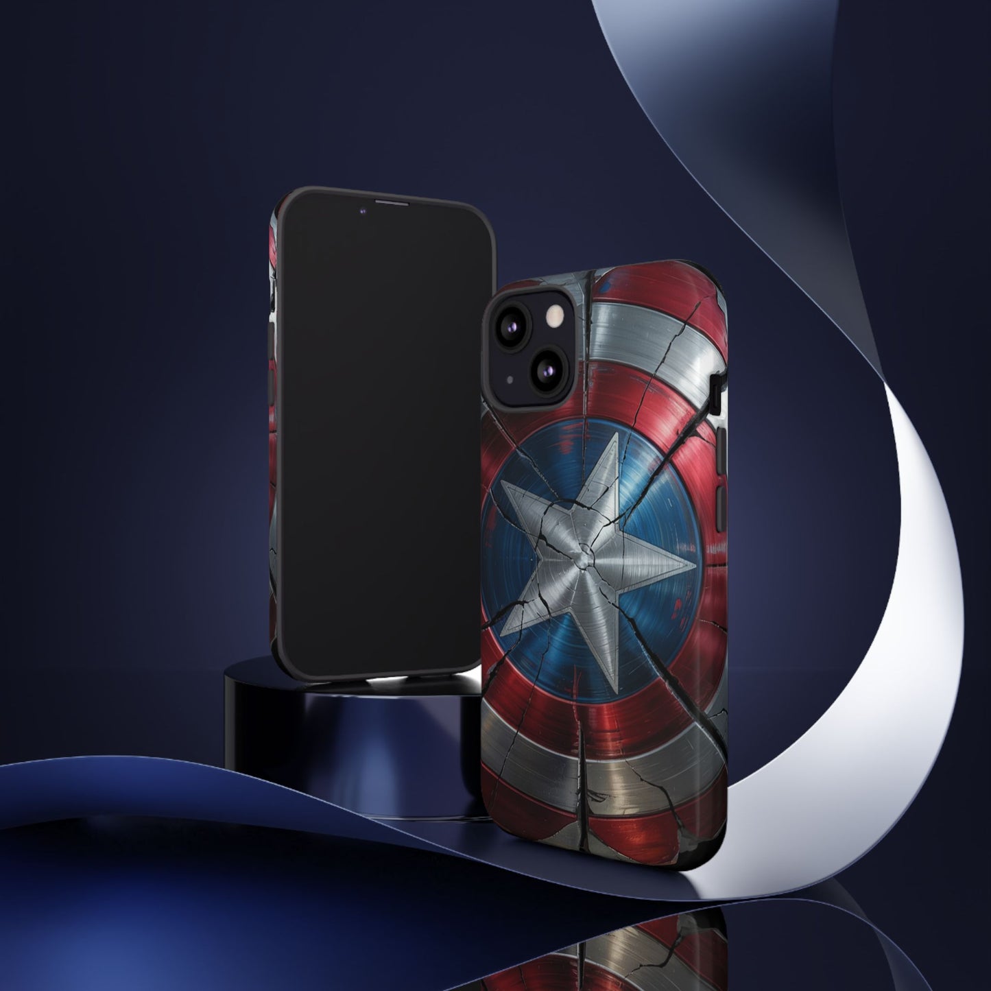 Captain America Shield Phone Case – Tough & Durable