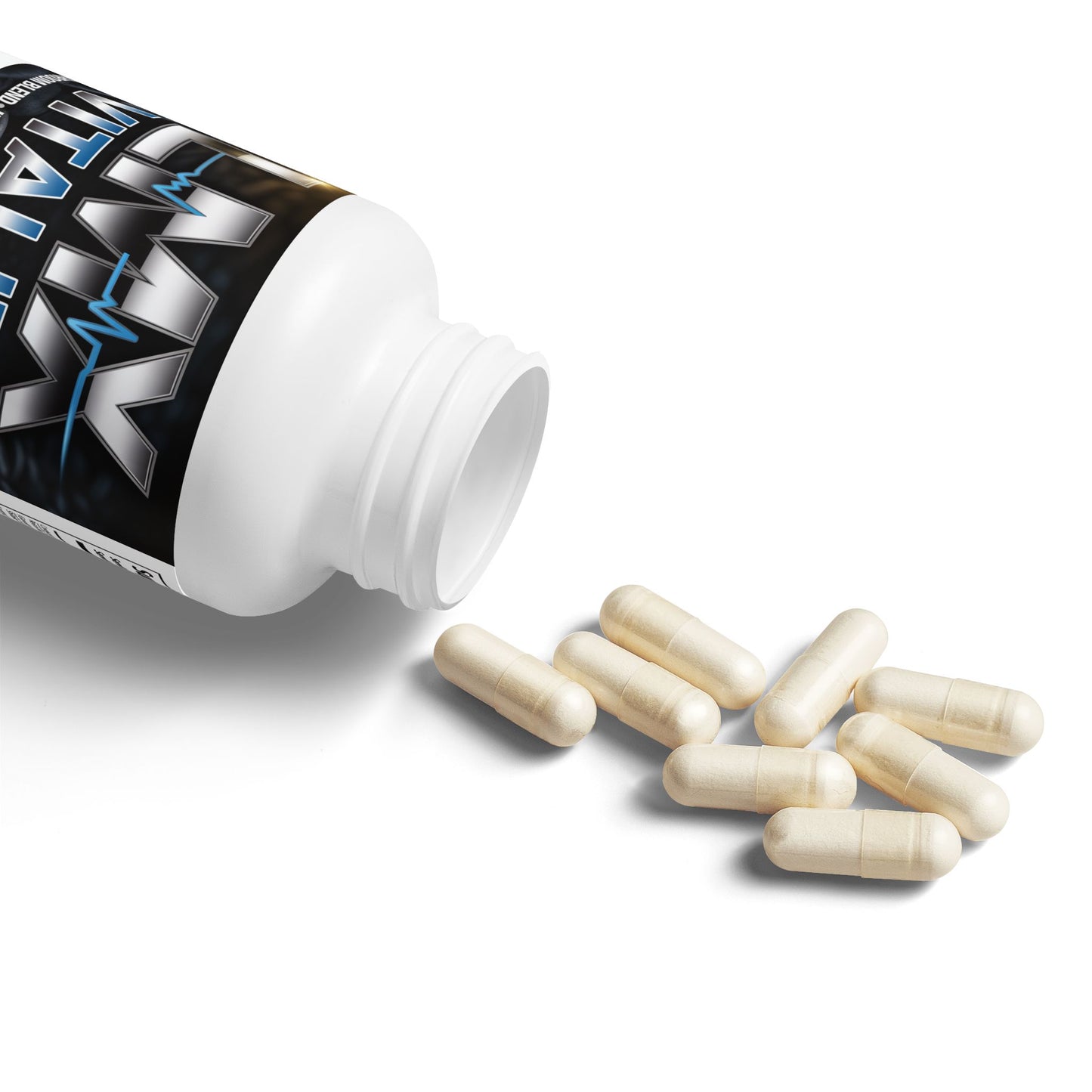 LMX Vitality Mushroom Blend Supplement (60 Capsules) – Daily Immune, Focus & Energy Support