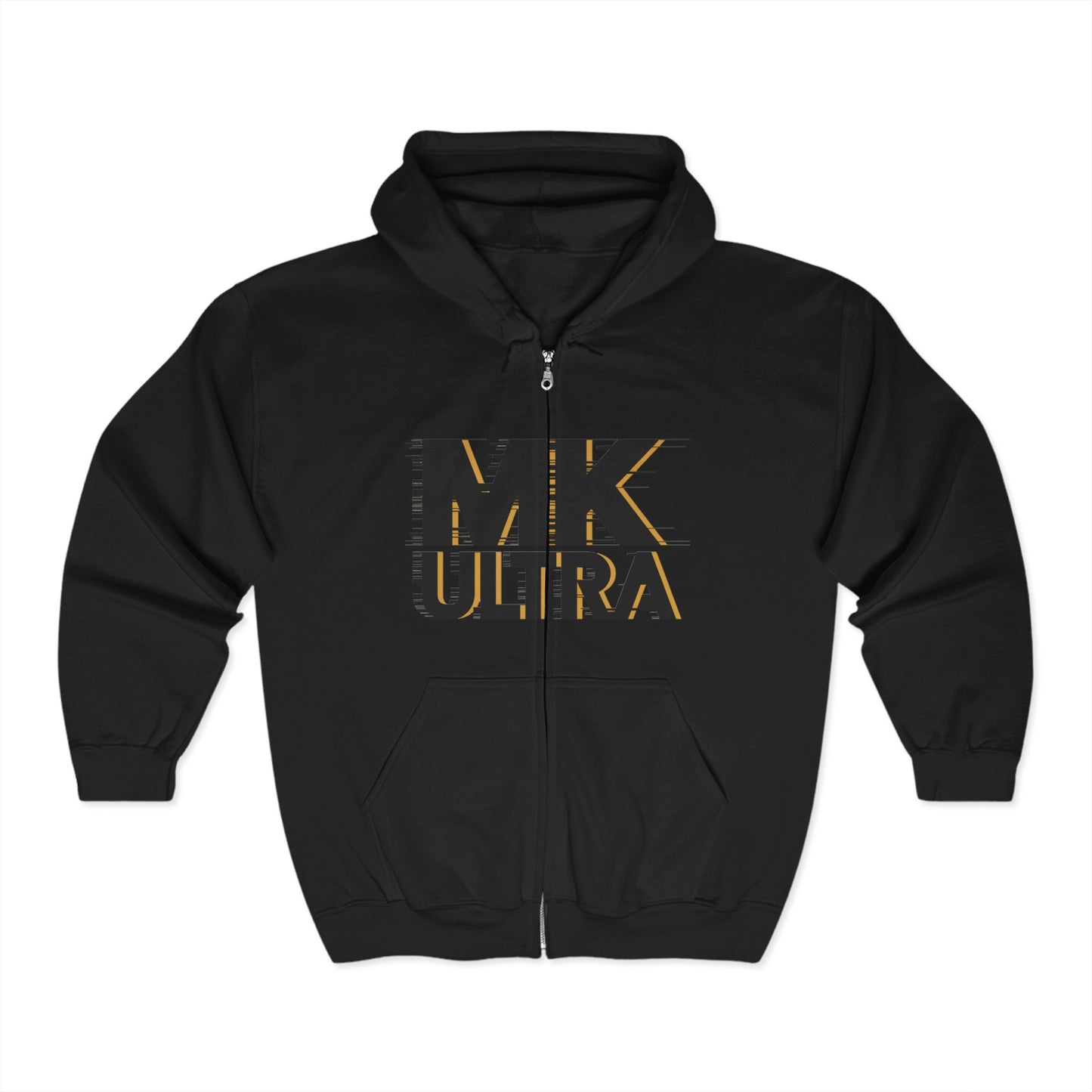 Zip Up Hoodie - LMX Designs MK Ultra Conspiracy Line