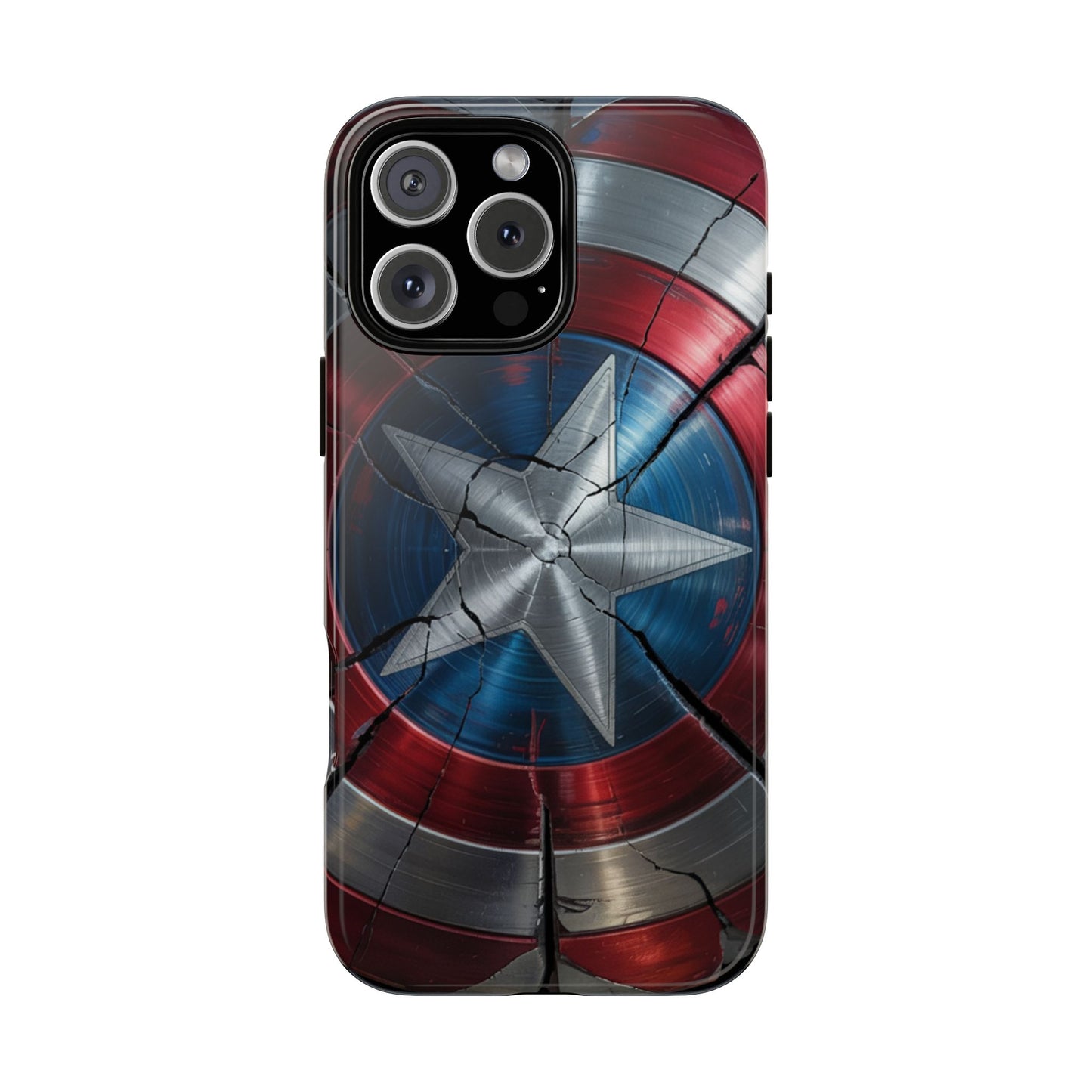 Captain America Shield Phone Case – Tough & Durable
