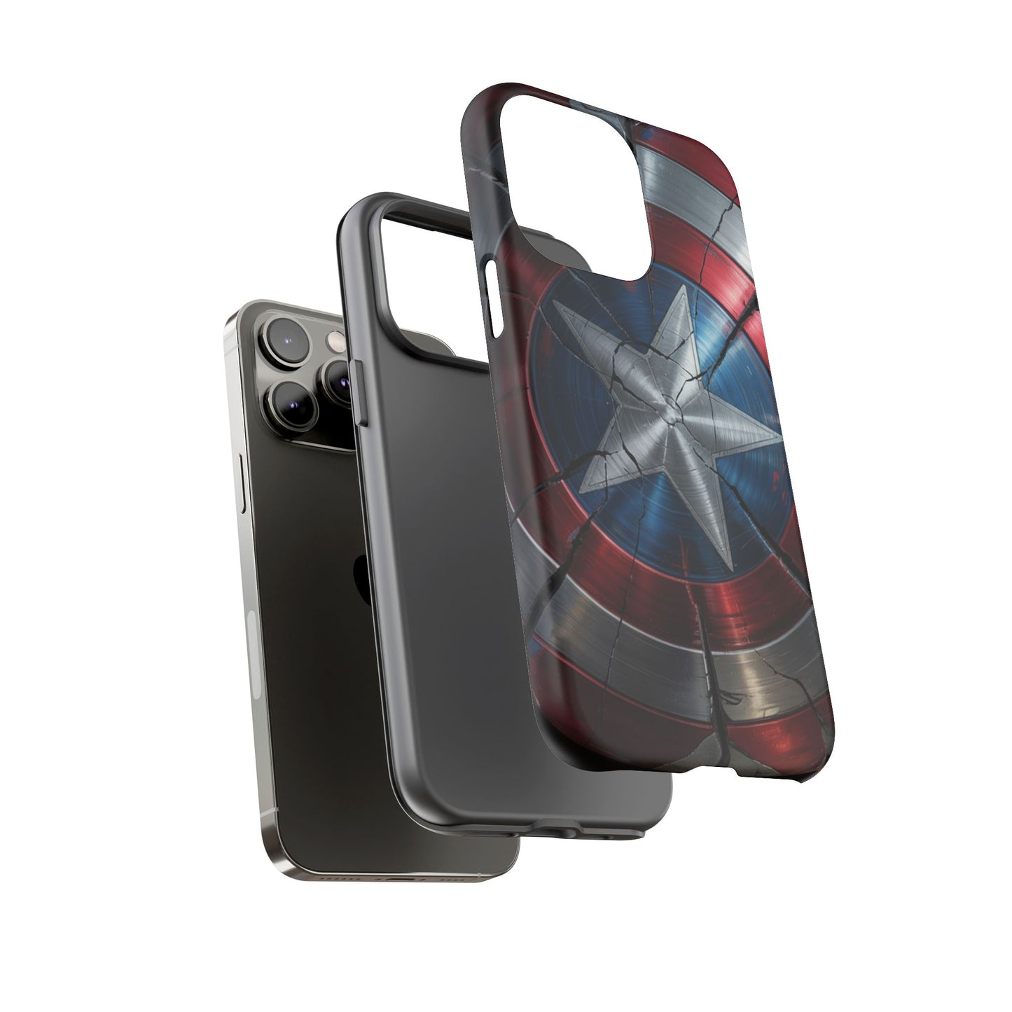 Captain America Shield Phone Case – Tough & Durable