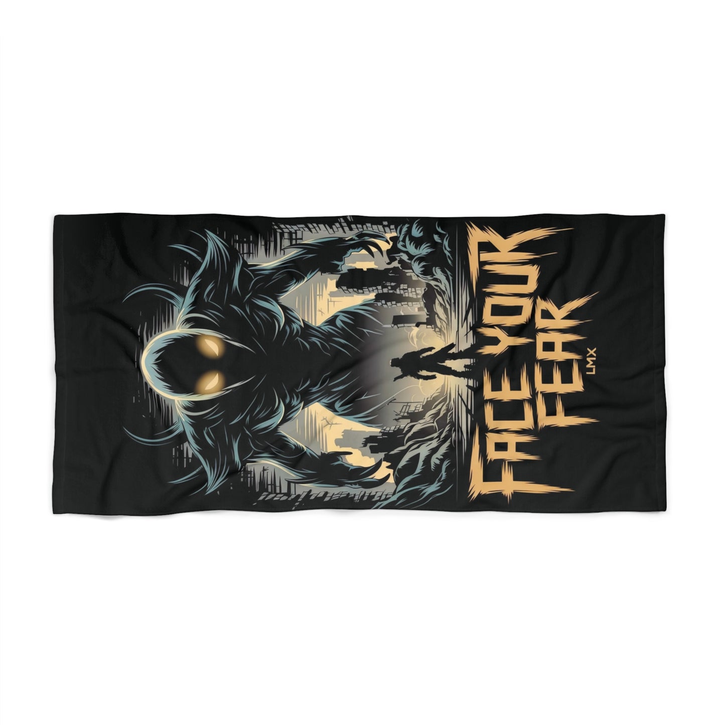 LMX Face Your Fear Beast Towel