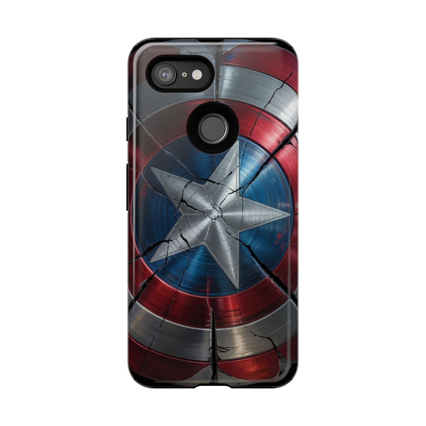 Captain America Shield Phone Case – Tough & Durable