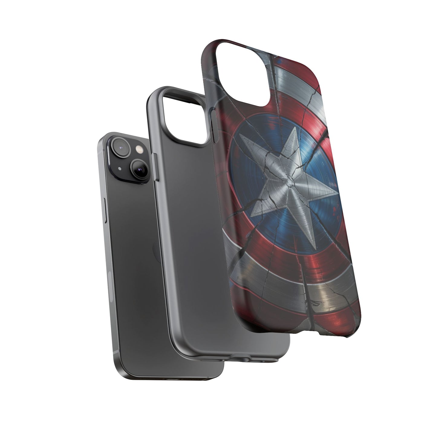 Captain America Shield Phone Case – Tough & Durable