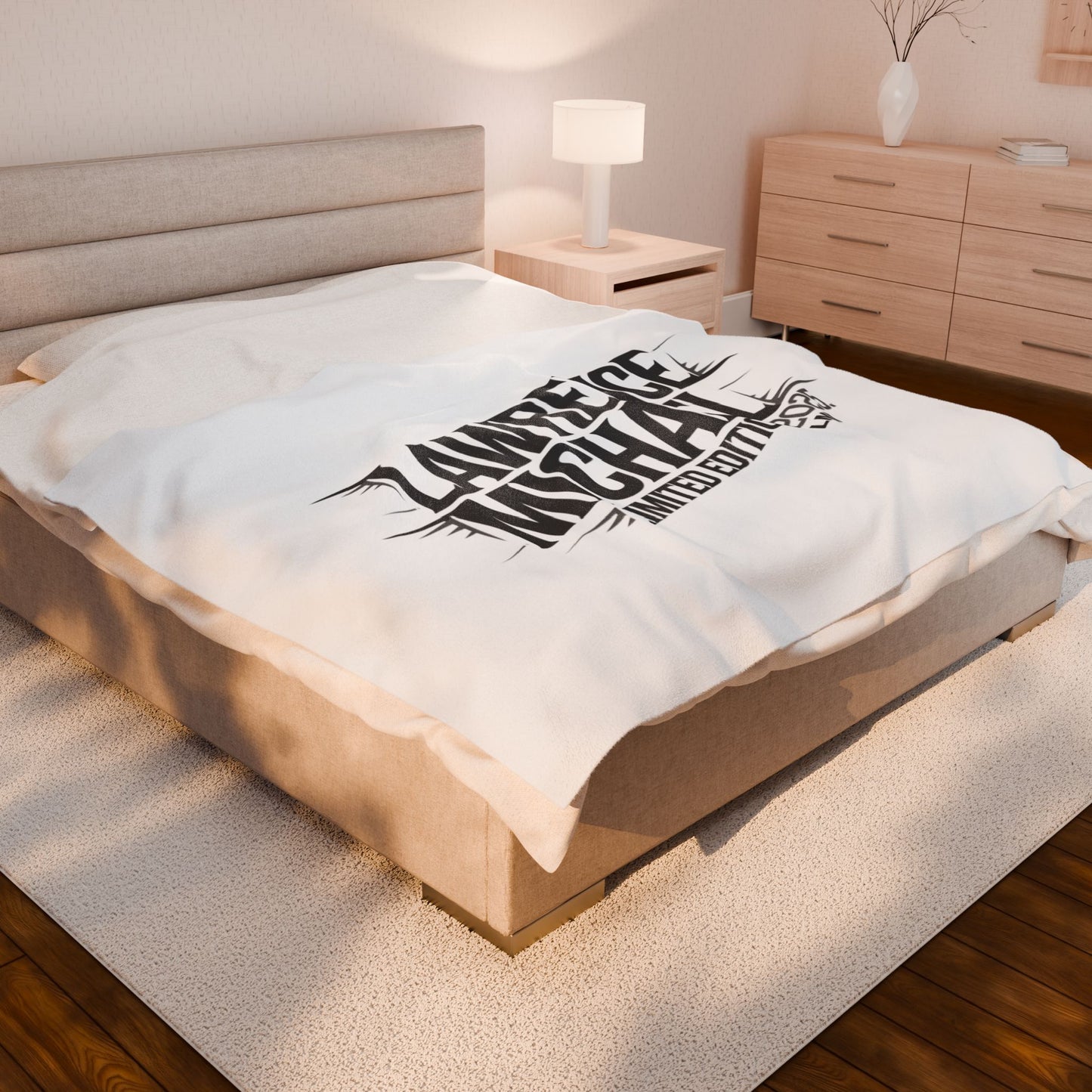 Plush Blanket - LMX Lawrence Michael Limited Edition Design