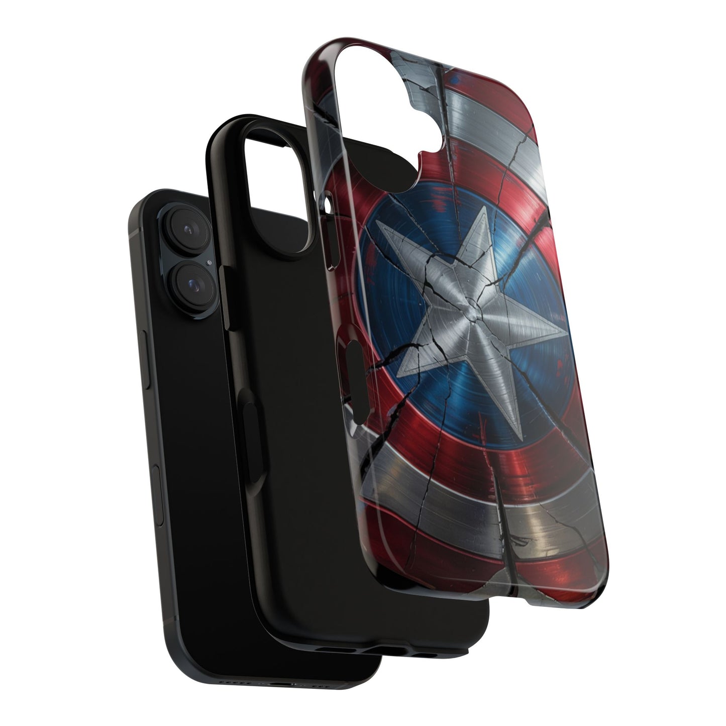 Captain America Shield Phone Case – Tough & Durable
