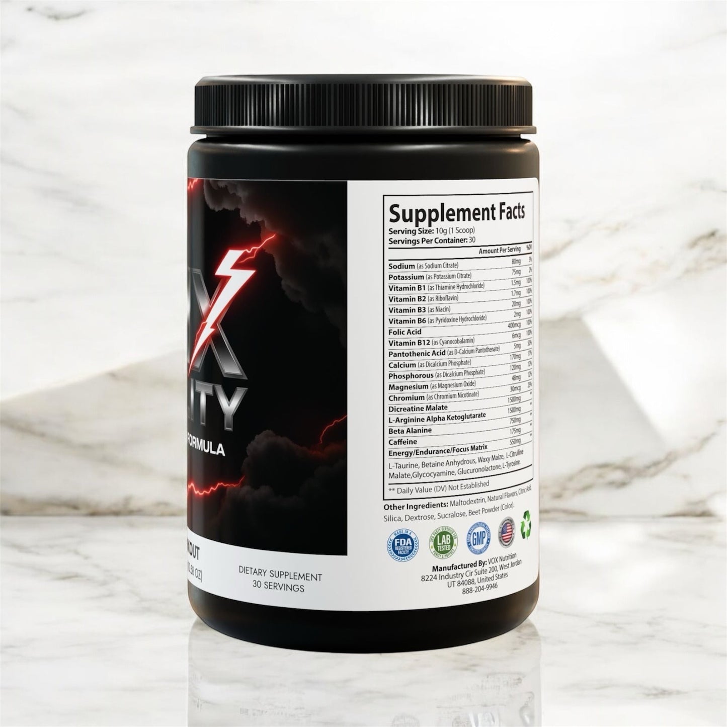 LMX Vitality Pre-Workout – Fruit Punch
