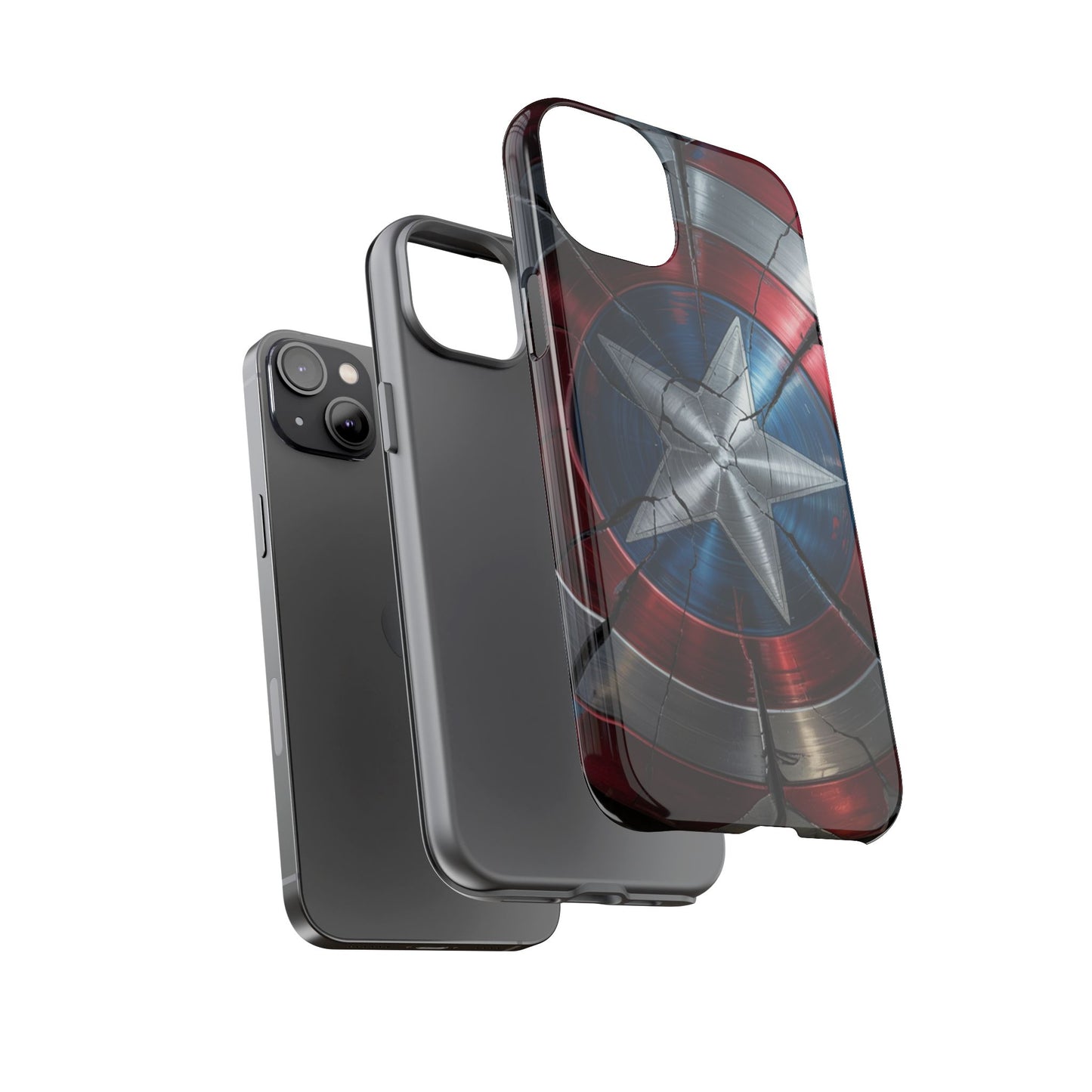 Captain America Shield Phone Case – Tough & Durable