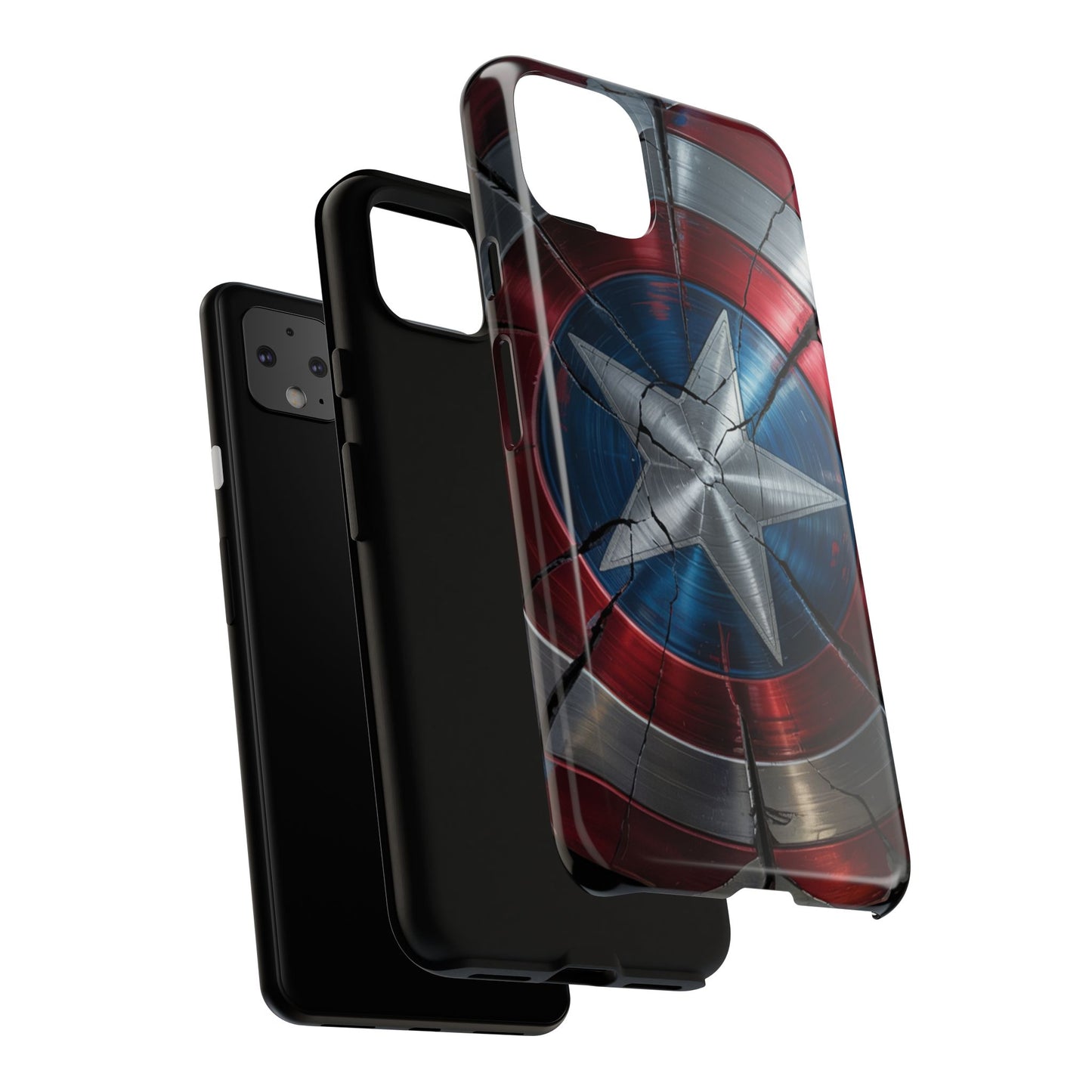 Captain America Shield Phone Case – Tough & Durable