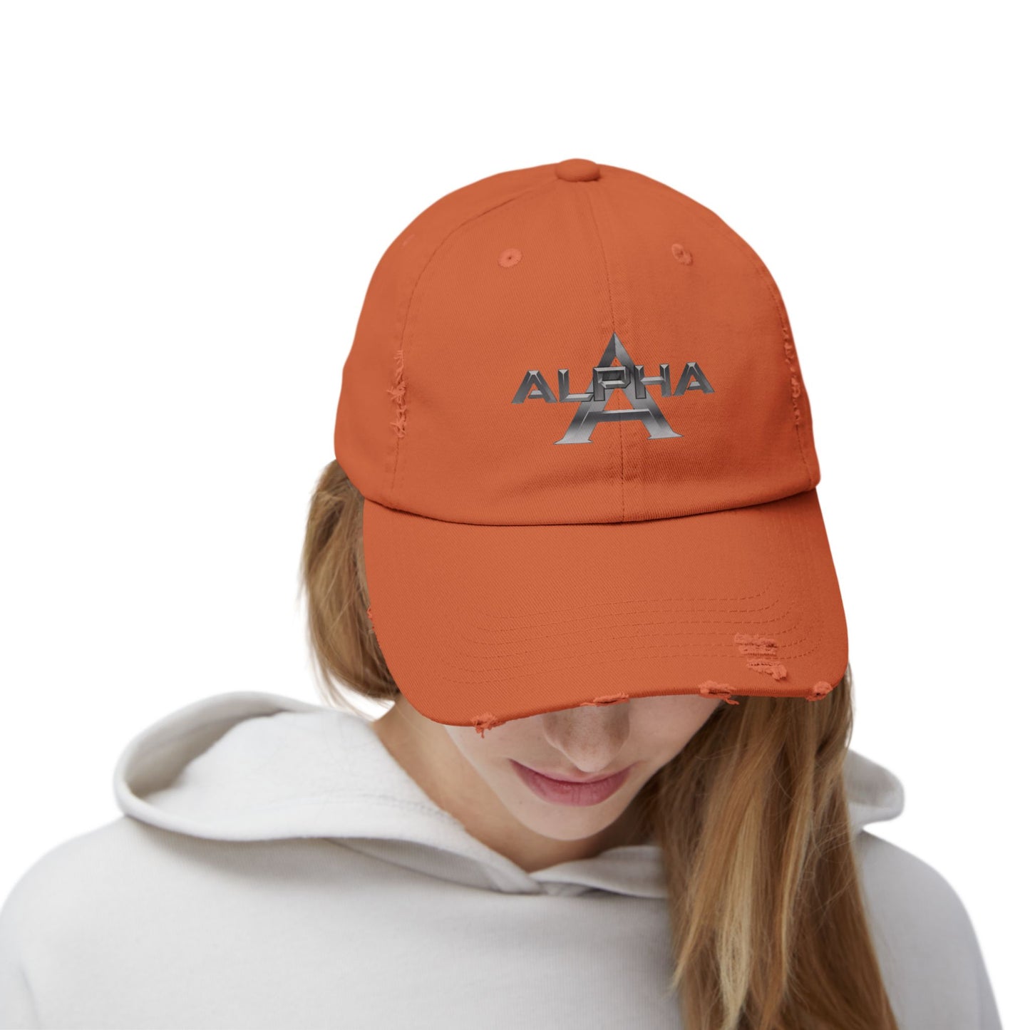 LMX-ALPHA Unisex Distressed Cap