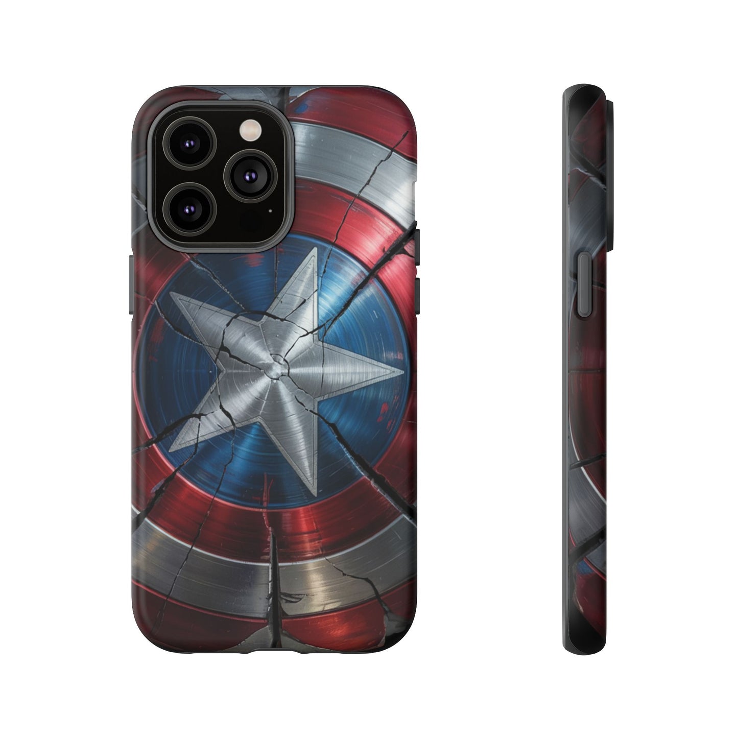 Captain America Shield Phone Case – Tough & Durable