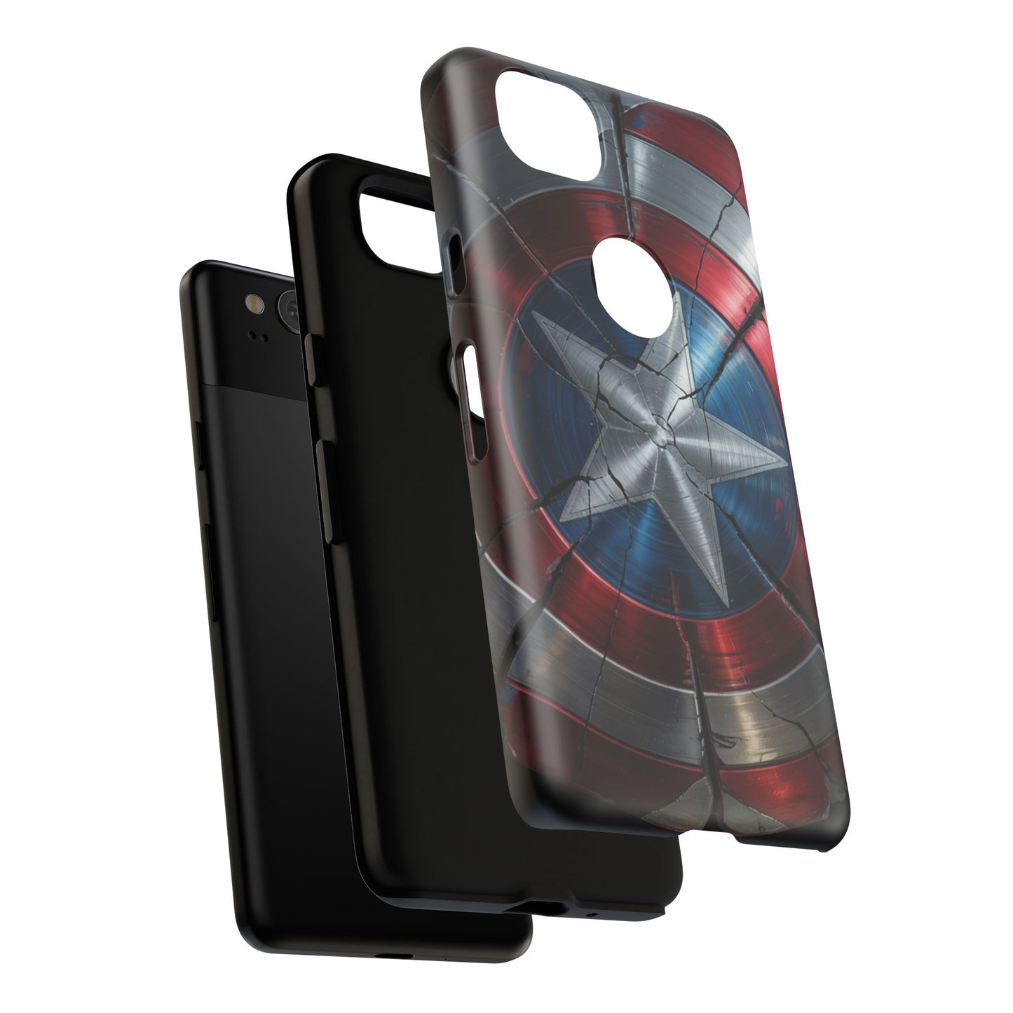 Captain America Shield Phone Case – Tough & Durable