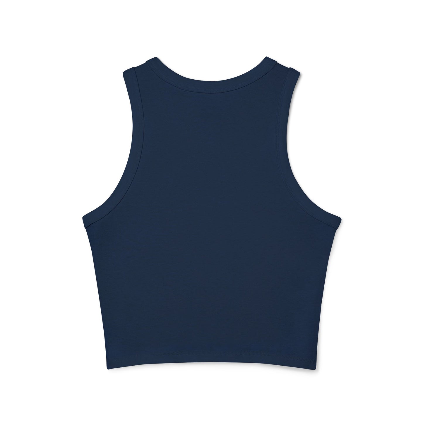 LMX Designs Women’s Micro Rib Racer Tank – Boy Mom Edition