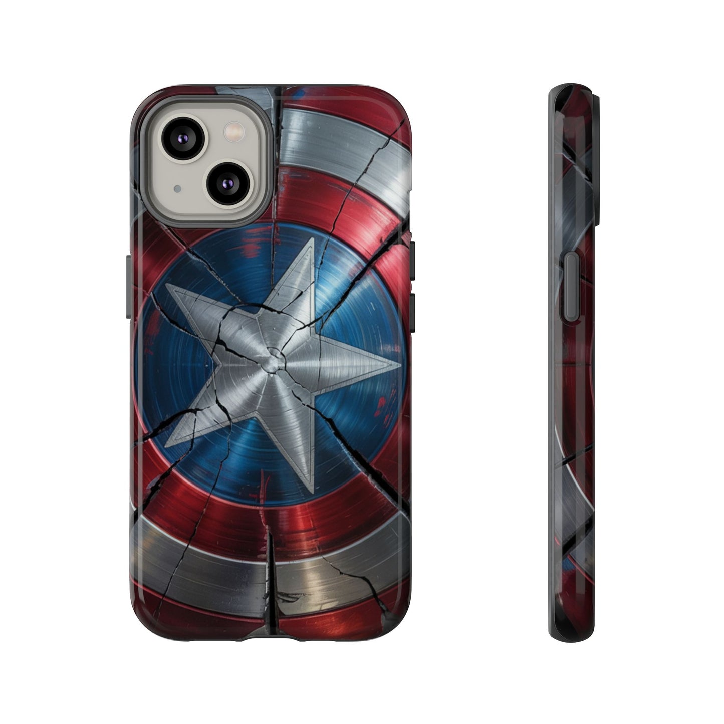 Captain America Shield Phone Case – Tough & Durable
