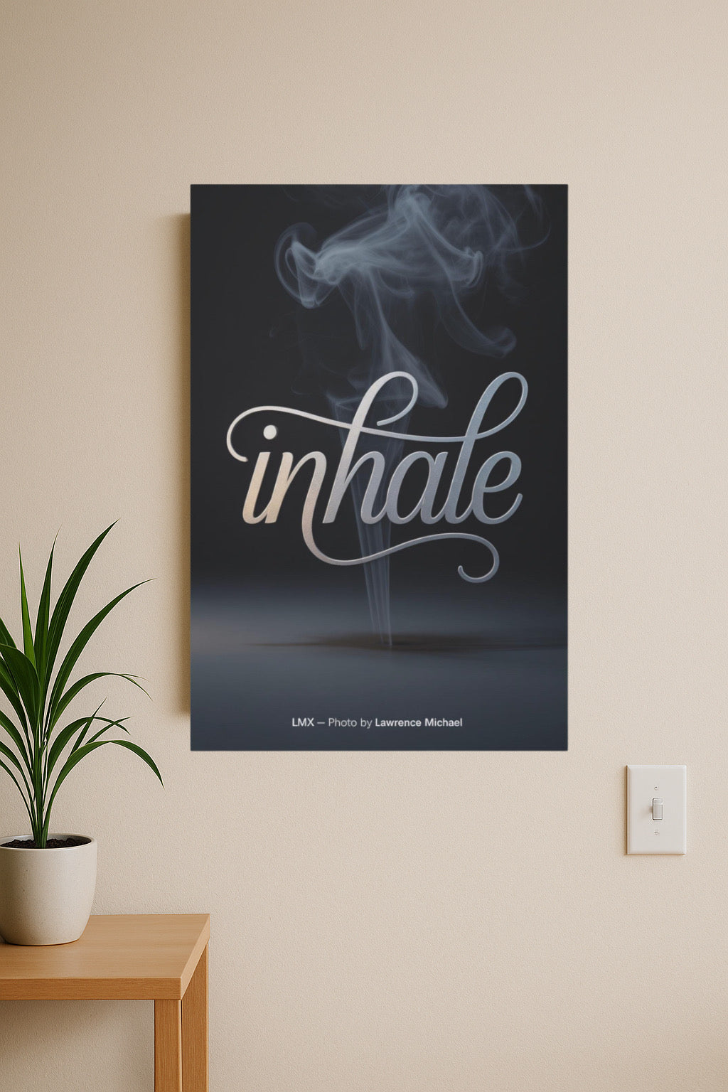 INHALE — LMX Studio Signature Canvas