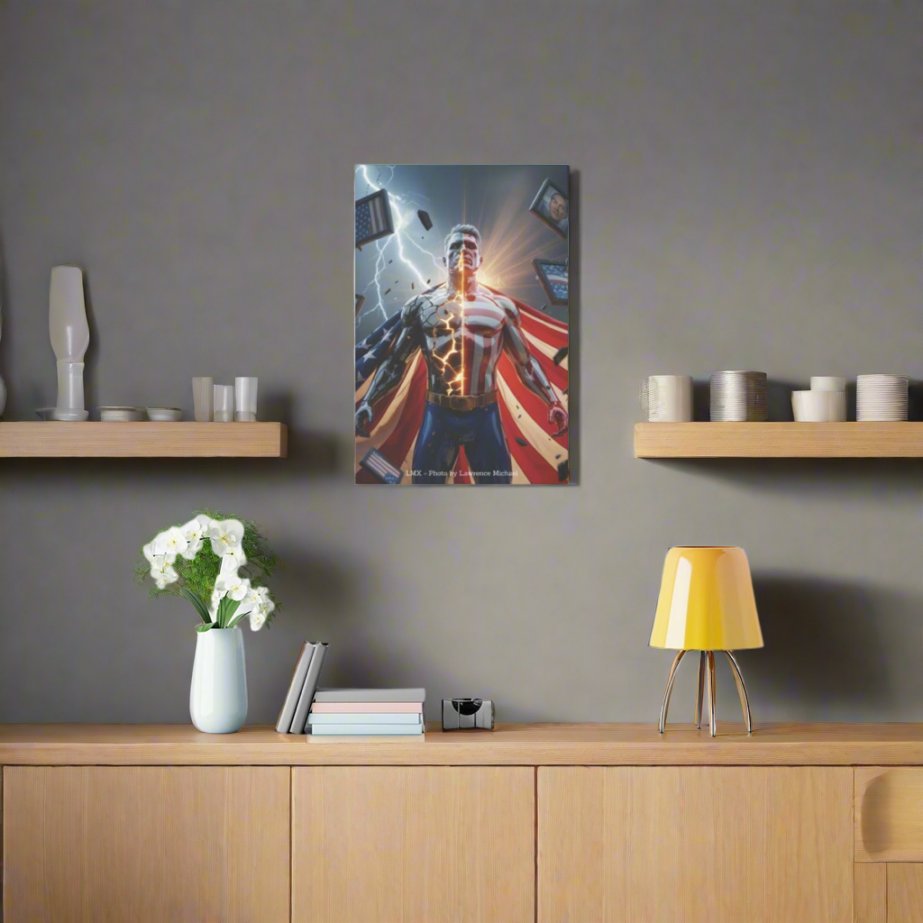 Awakening Patriot: The Last Stand — Canvas Edition (24×36)