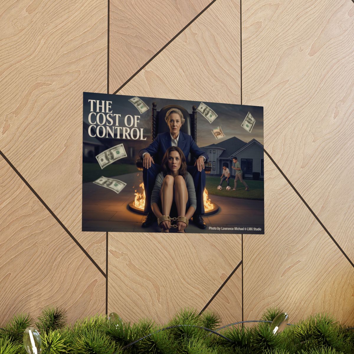 The Cost of Control — 18x12 Premium Matte Poster