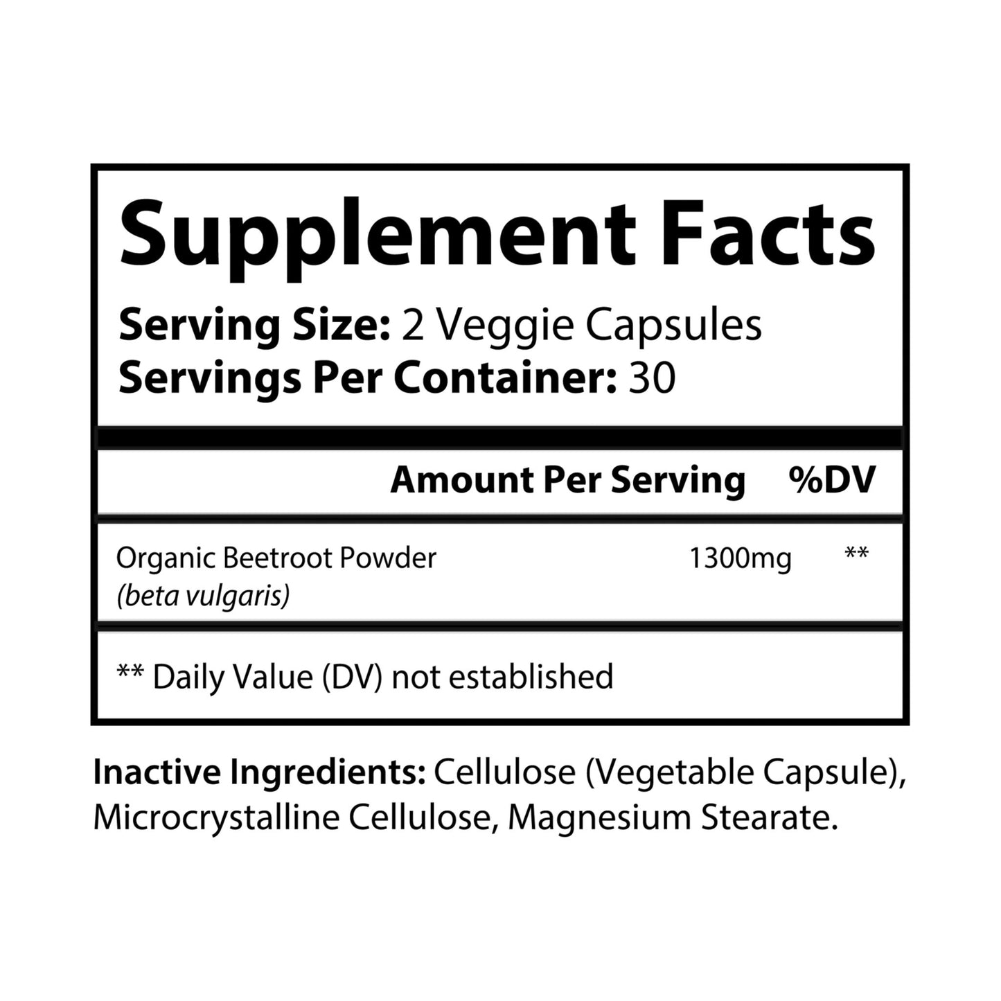 LMX Vitality Beetroot Supplement (60 Capsules) – Natural Heart & Endurance Support