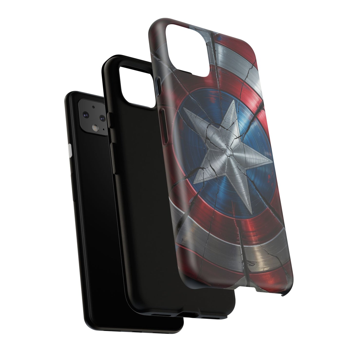 Captain America Shield Phone Case – Tough & Durable