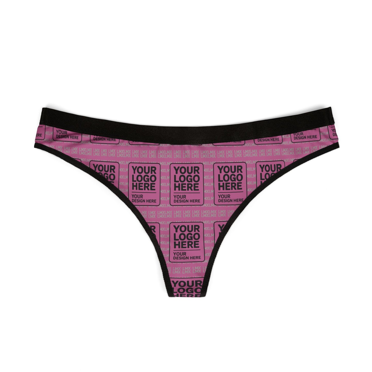 Customizable Pink Thongs – Your Design, Your Style