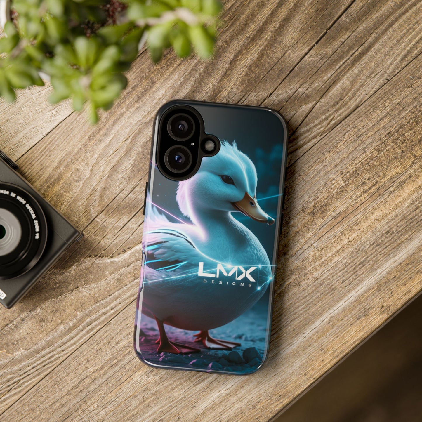 LMX Designs- Whimsical Duck Phone Case - Durable & Stylish Tough Cases
