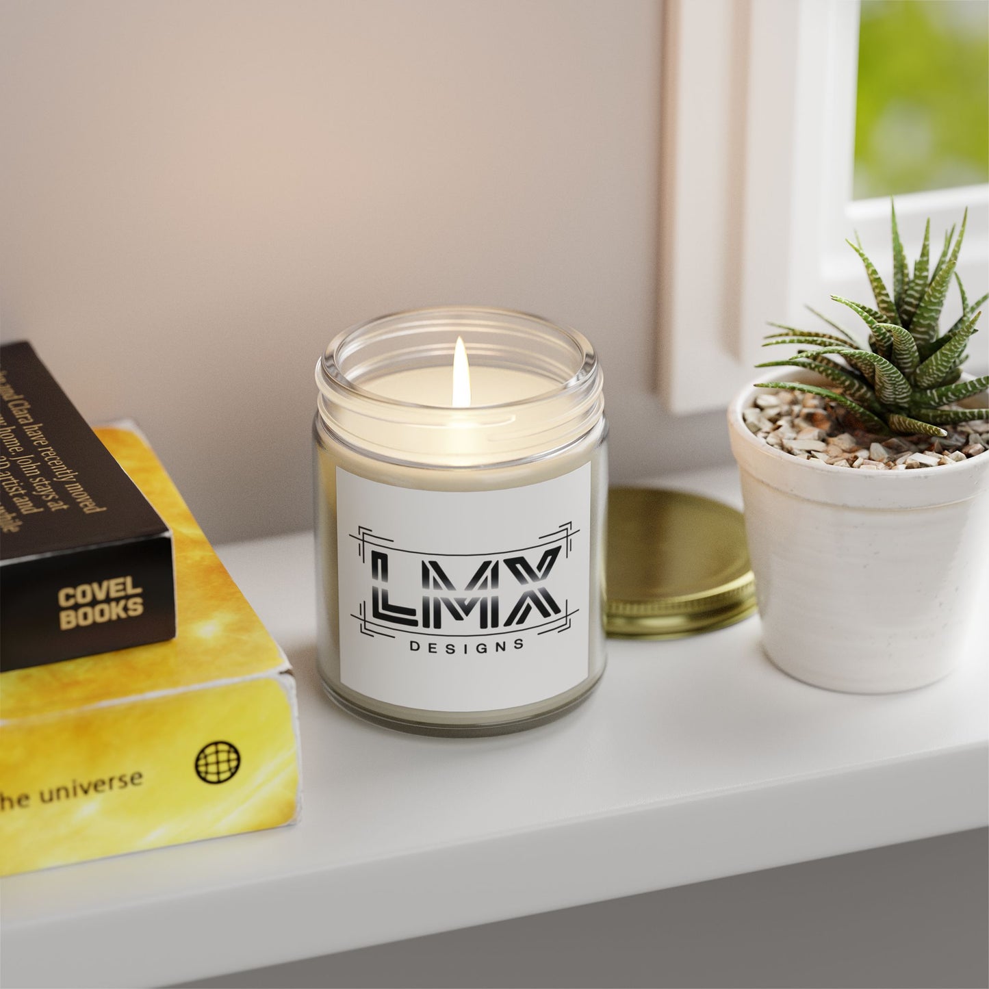LMX Scented Candles, Coconut Apricot Wax (4oz, 9oz)