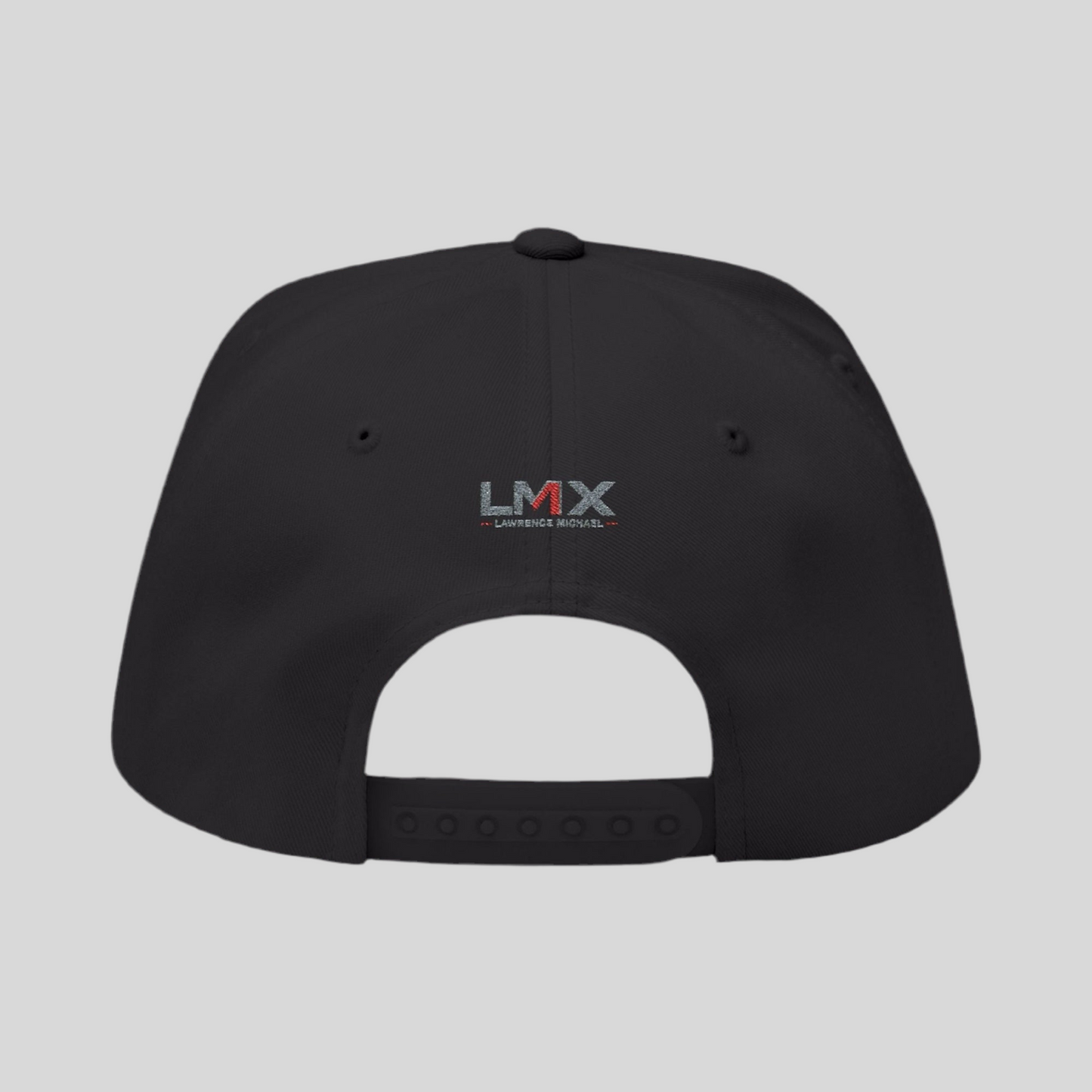 LMX Studio Signature Embroidered Flat Bill Cap