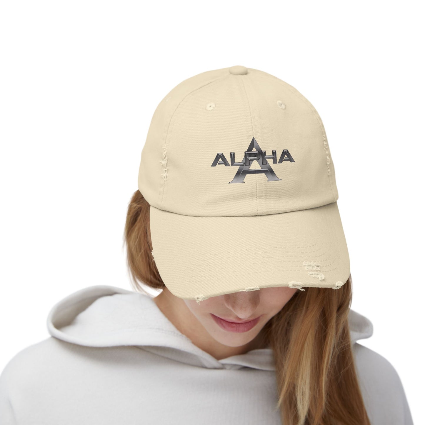 LMX-ALPHA Unisex Distressed Cap