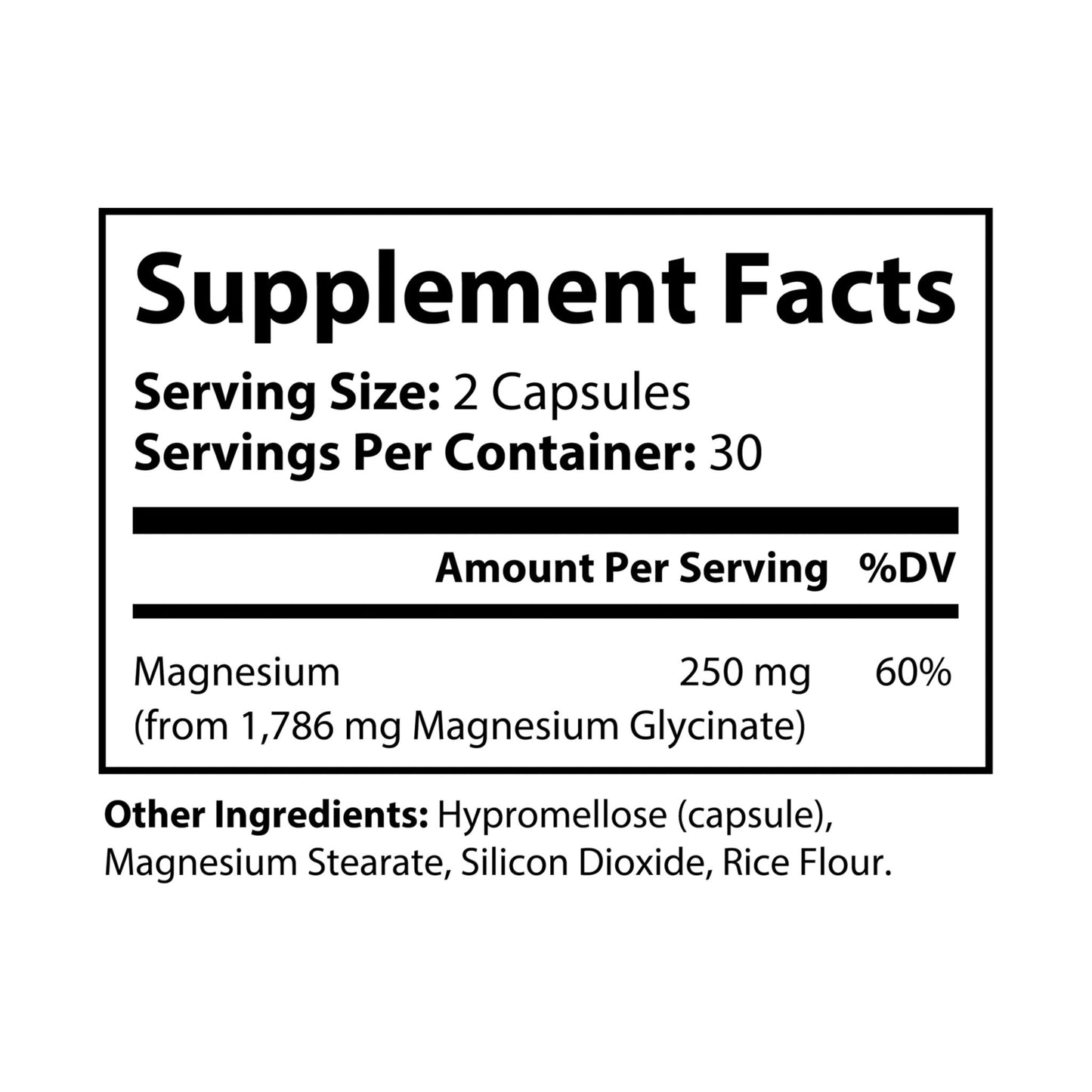 LMX Vitality – Magnesium Glycinate Ultra Absorption for Muscle, Nerve & Sleep Support