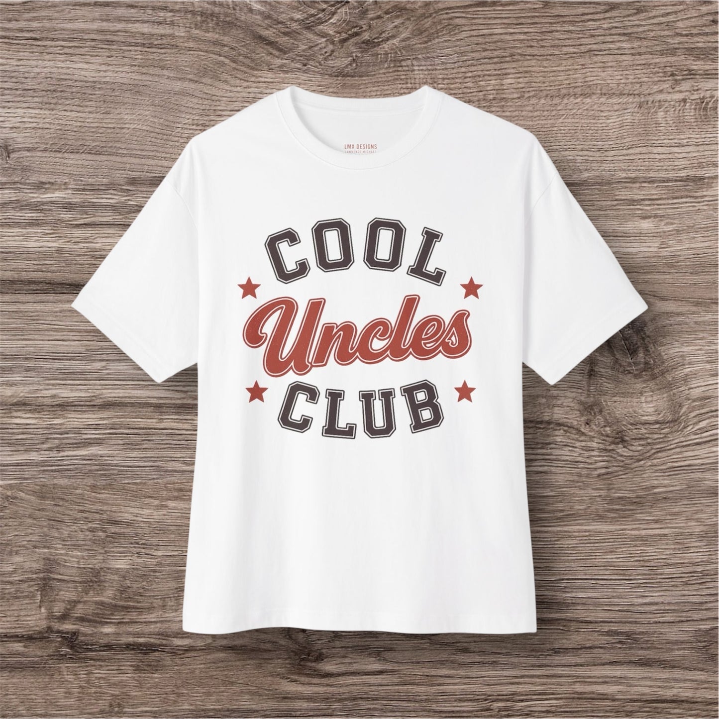Cool Uncles Club – Oversized Boxy Tee By LMX