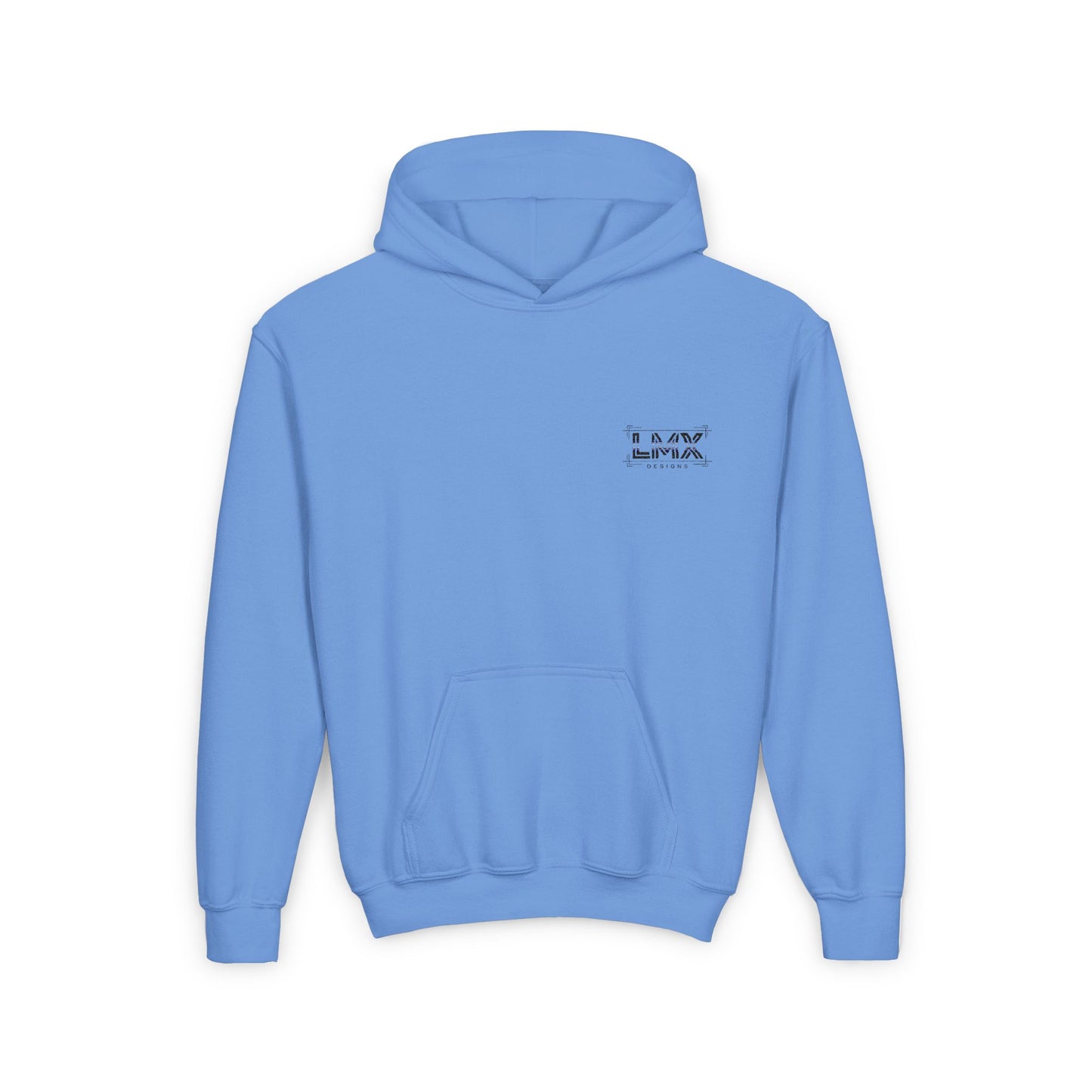 LMX Designs Logo Solid Colors Kids Hoodie – Available in Various Colors