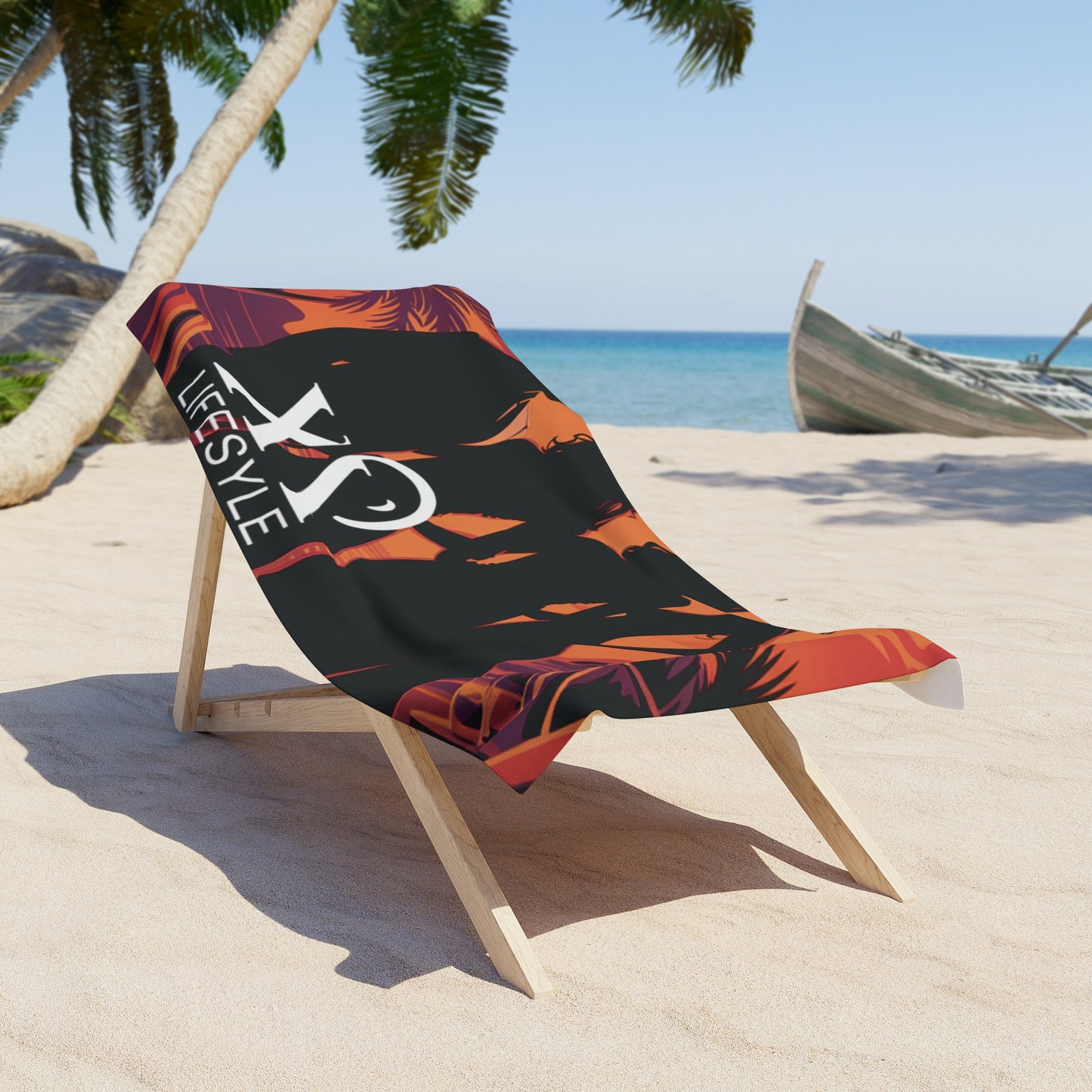Beach Towel - X Lifestyle Towel by LMX Designs for Confident and Stylish Beach Days