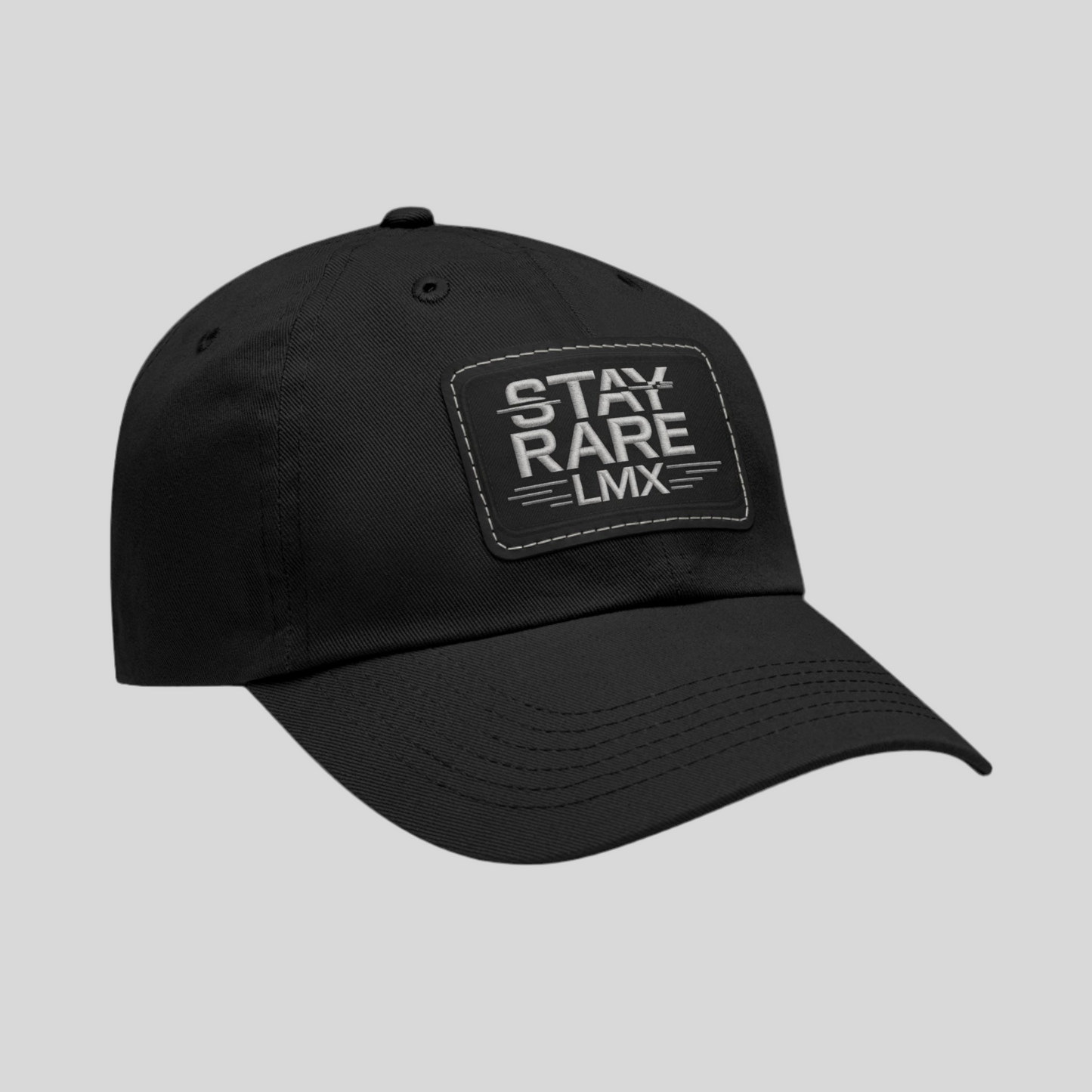 STAY RARE LMX Patch Hat – Premium Embroidered Cap