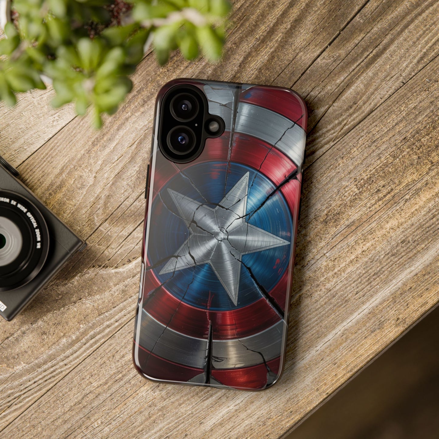 Captain America Shield Phone Case – Tough & Durable