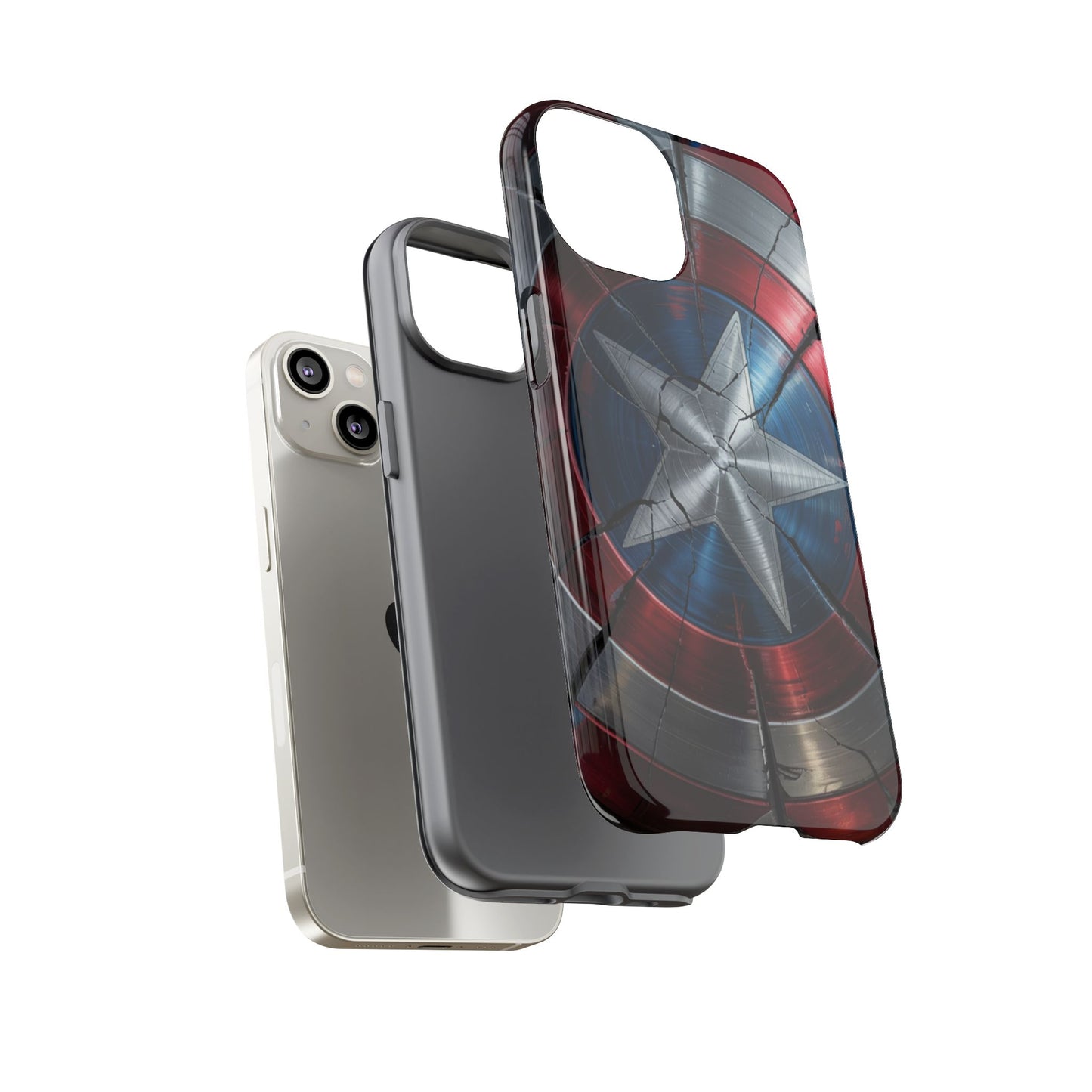Captain America Shield Phone Case – Tough & Durable