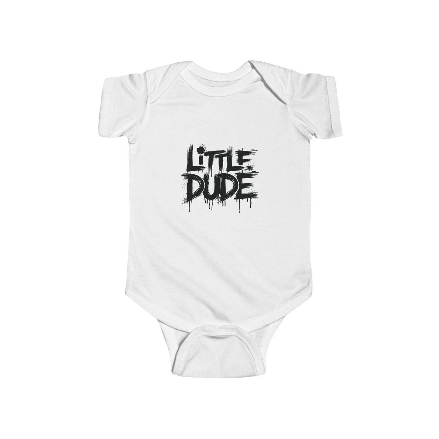 LMX-Cool Infant Bodysuit - 'Little Dude' Design for Trendy Babies