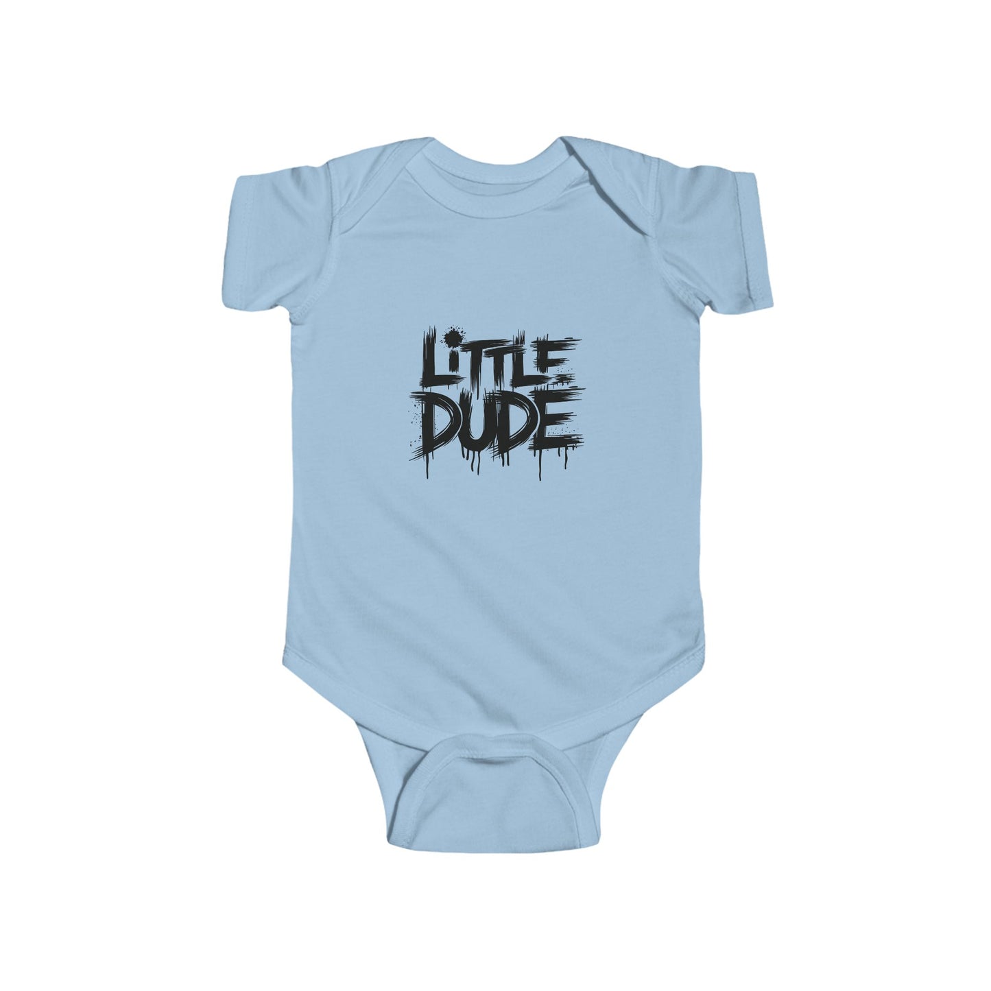 LMX-Cool Infant Bodysuit - 'Little Dude' Design for Trendy Babies