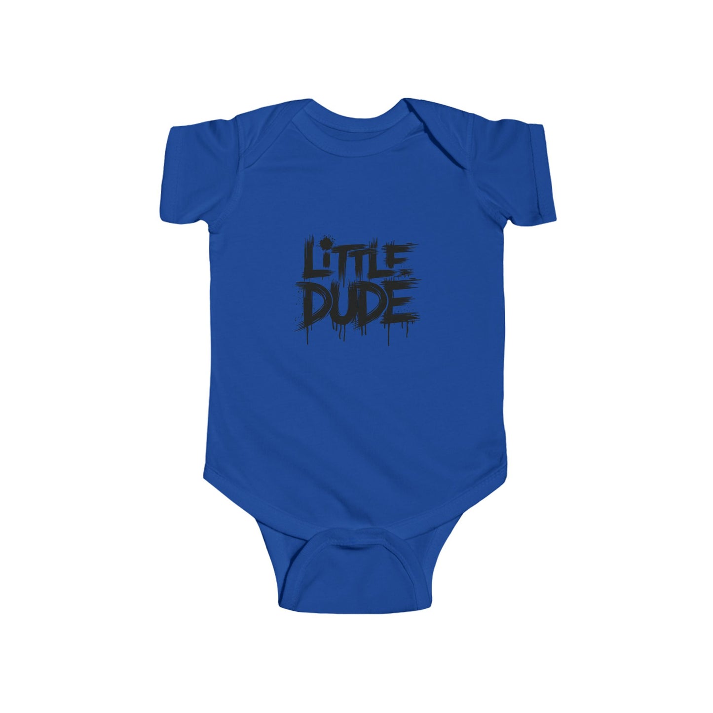 LMX-Cool Infant Bodysuit - 'Little Dude' Design for Trendy Babies