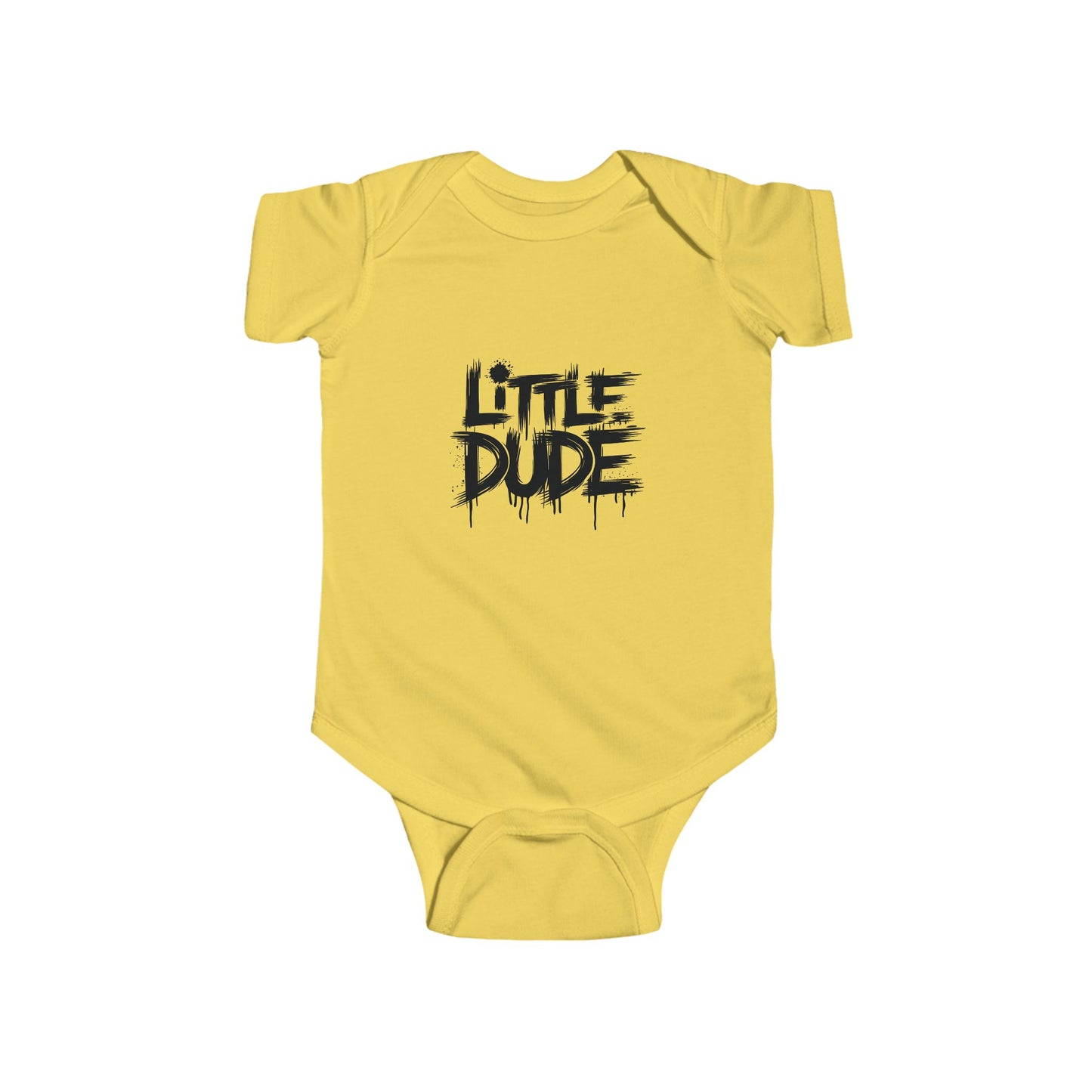 LMX-Cool Infant Bodysuit - 'Little Dude' Design for Trendy Babies