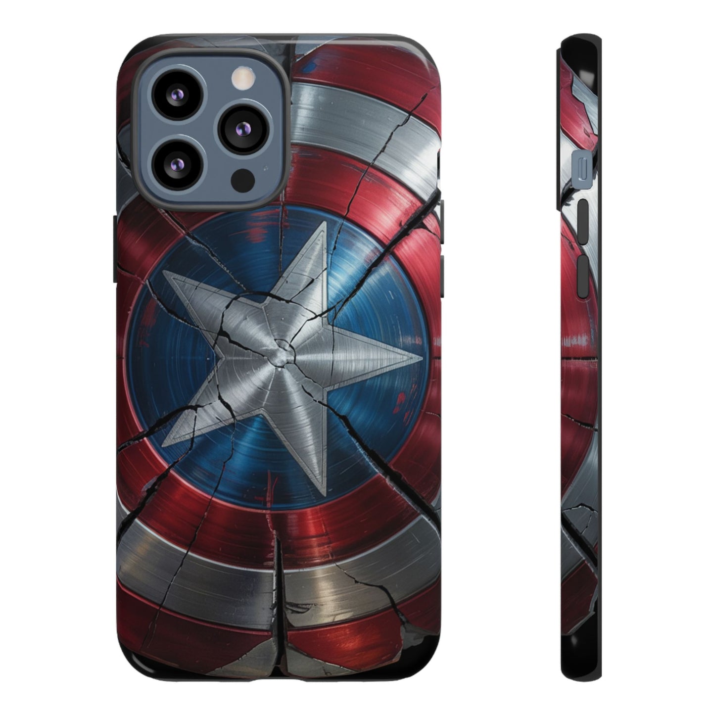 Captain America Shield Phone Case – Tough & Durable